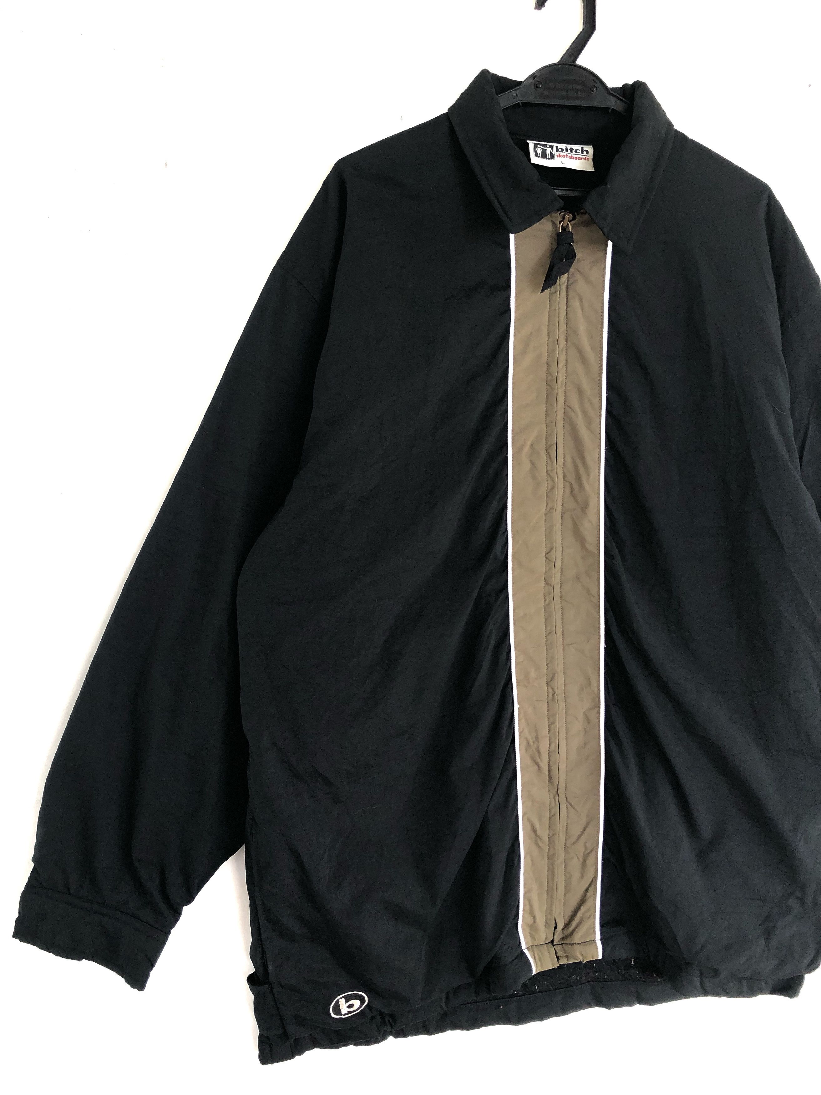 Vintage VINTAGE BITCH SKATEBOARDS OVERSIZED BAGGY JACKET Size US XL / EU 56 / 4 - 4 Thumbnail