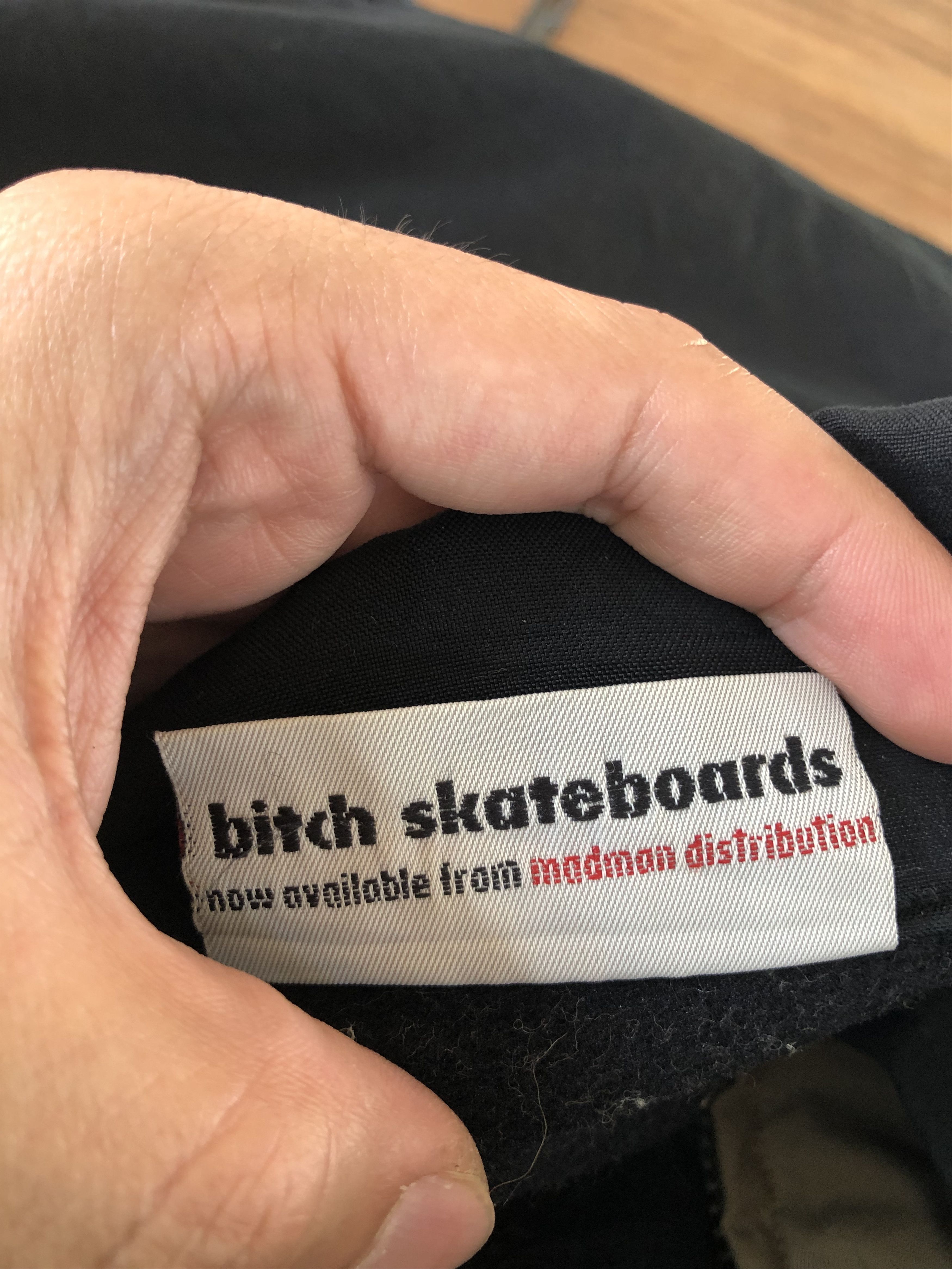 Vintage VINTAGE BITCH SKATEBOARDS OVERSIZED BAGGY JACKET Size US XL / EU 56 / 4 - 12 Thumbnail