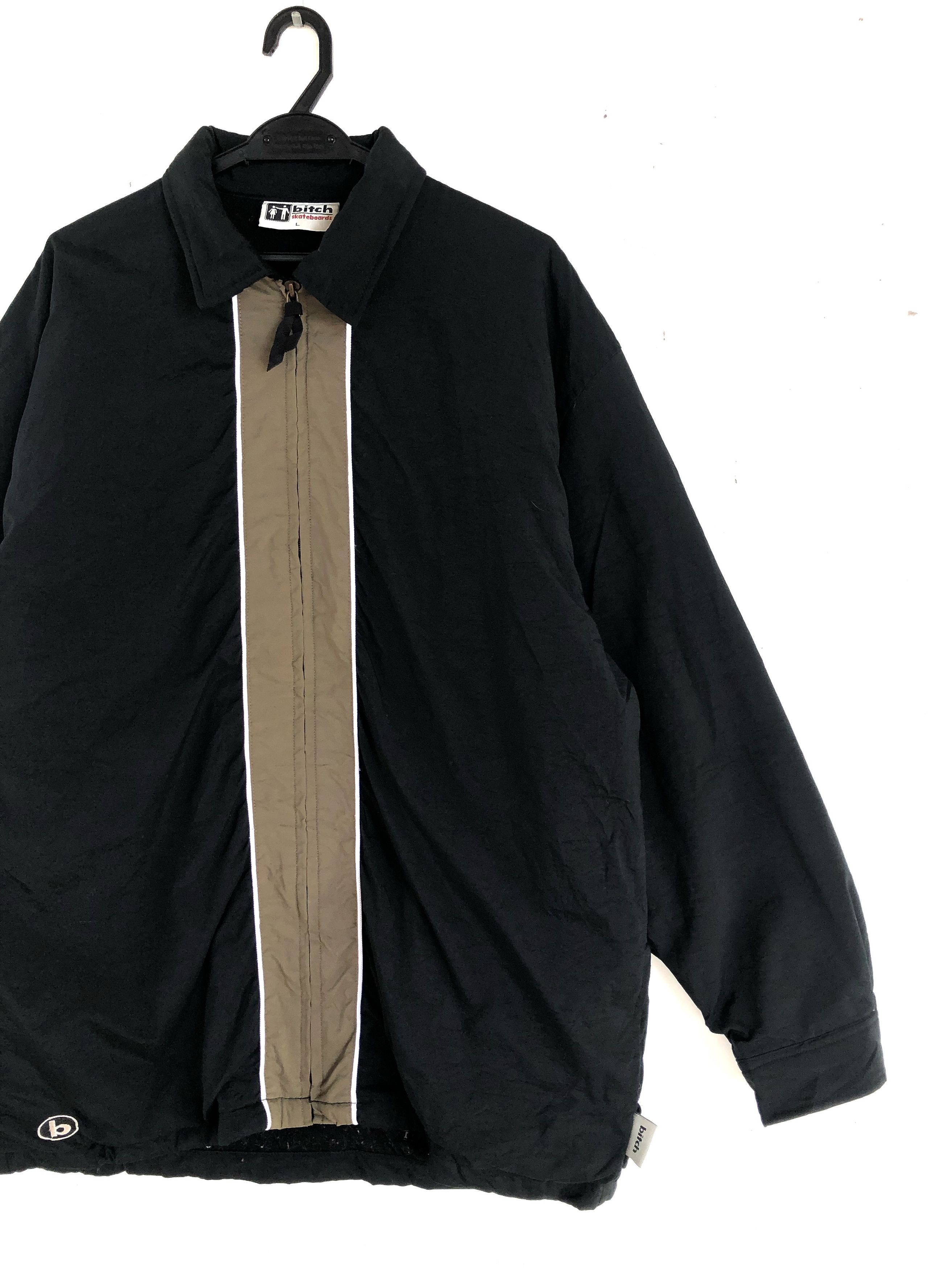 Vintage VINTAGE BITCH SKATEBOARDS OVERSIZED BAGGY JACKET Size US XL / EU 56 / 4 - 3 Thumbnail