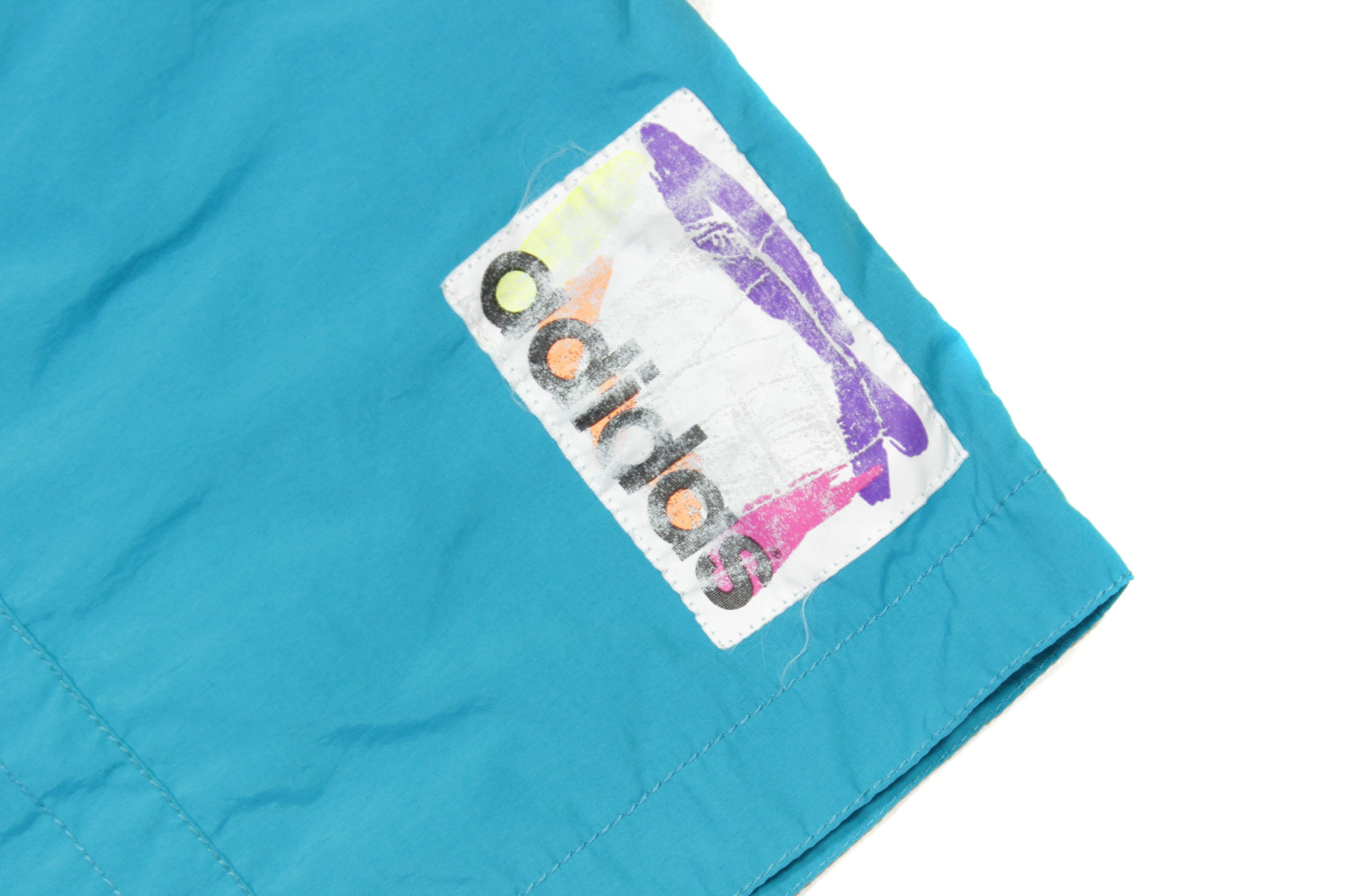 Adidas 90S Logo Nylon Swim Shorts XL Size Size US 36 / EU 52 - 3 Thumbnail
