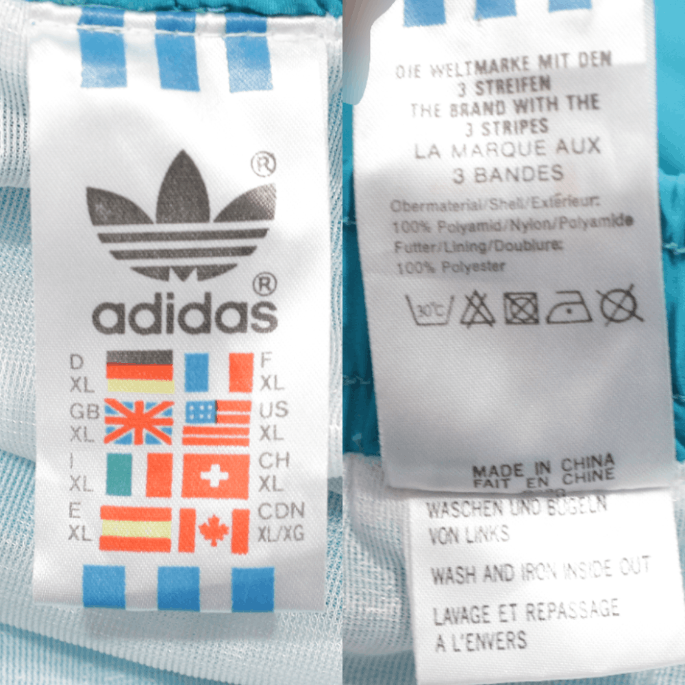 Adidas 90S Logo Nylon Swim Shorts XL Size Size US 36 / EU 52 - 5 Thumbnail