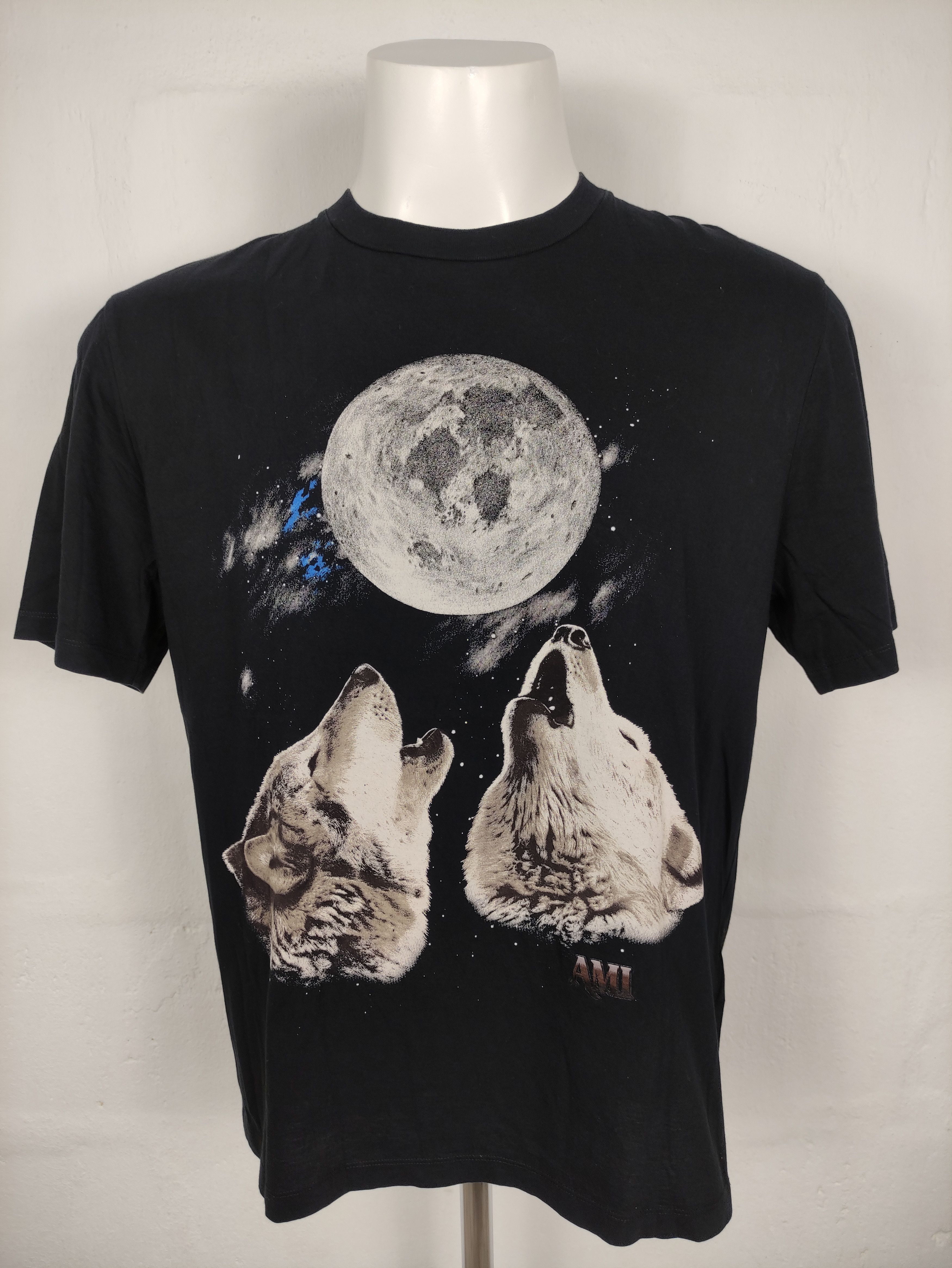 Ami Alexandre Mattiussi Designer Moon & Wolfs Shirt