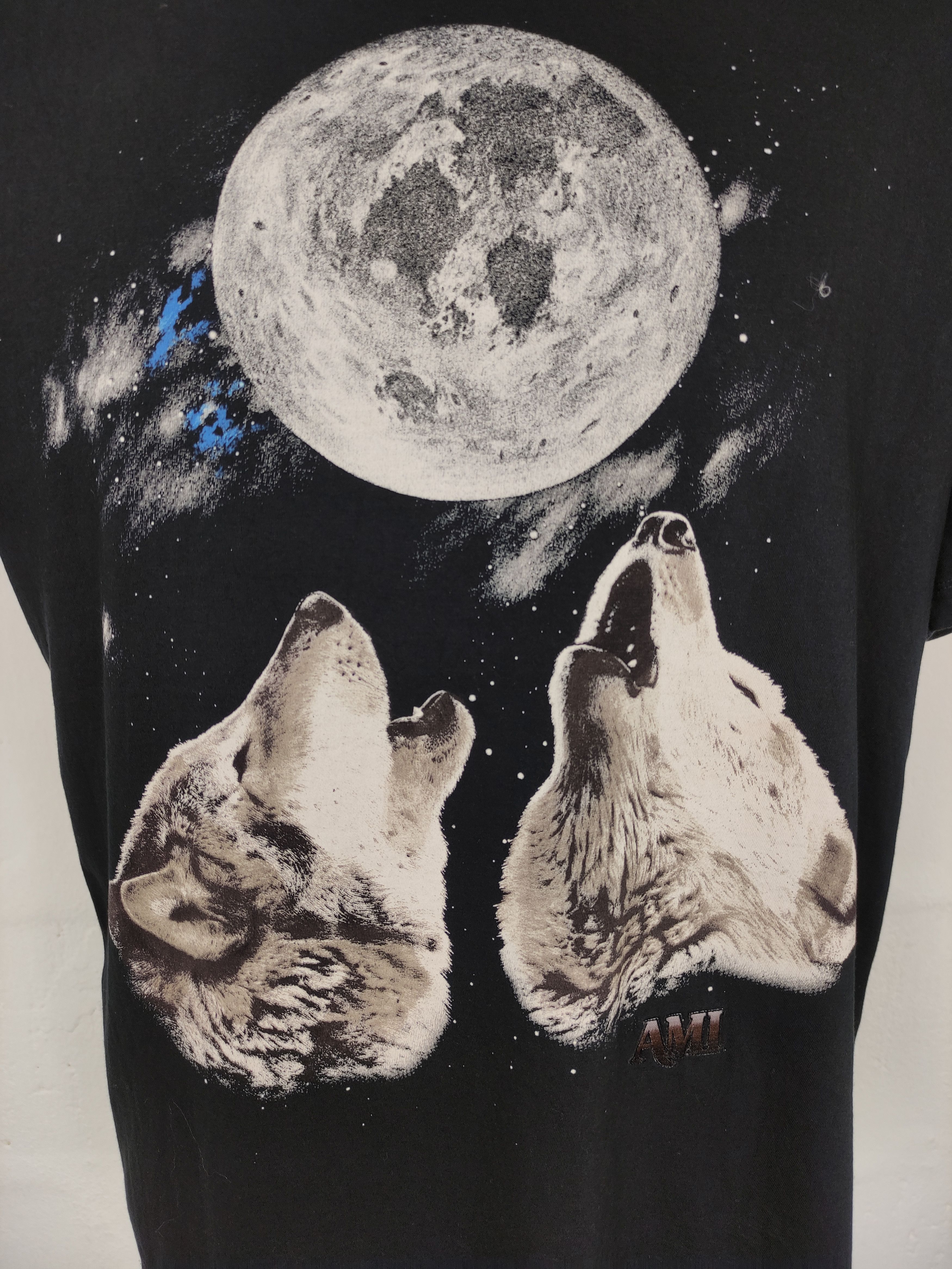 AMI × Designer Ami Alexandre Mattiussi Designer Moon & Wolfs Shirt Size US L / EU 52-54 / 3 - 2 Thumbnail