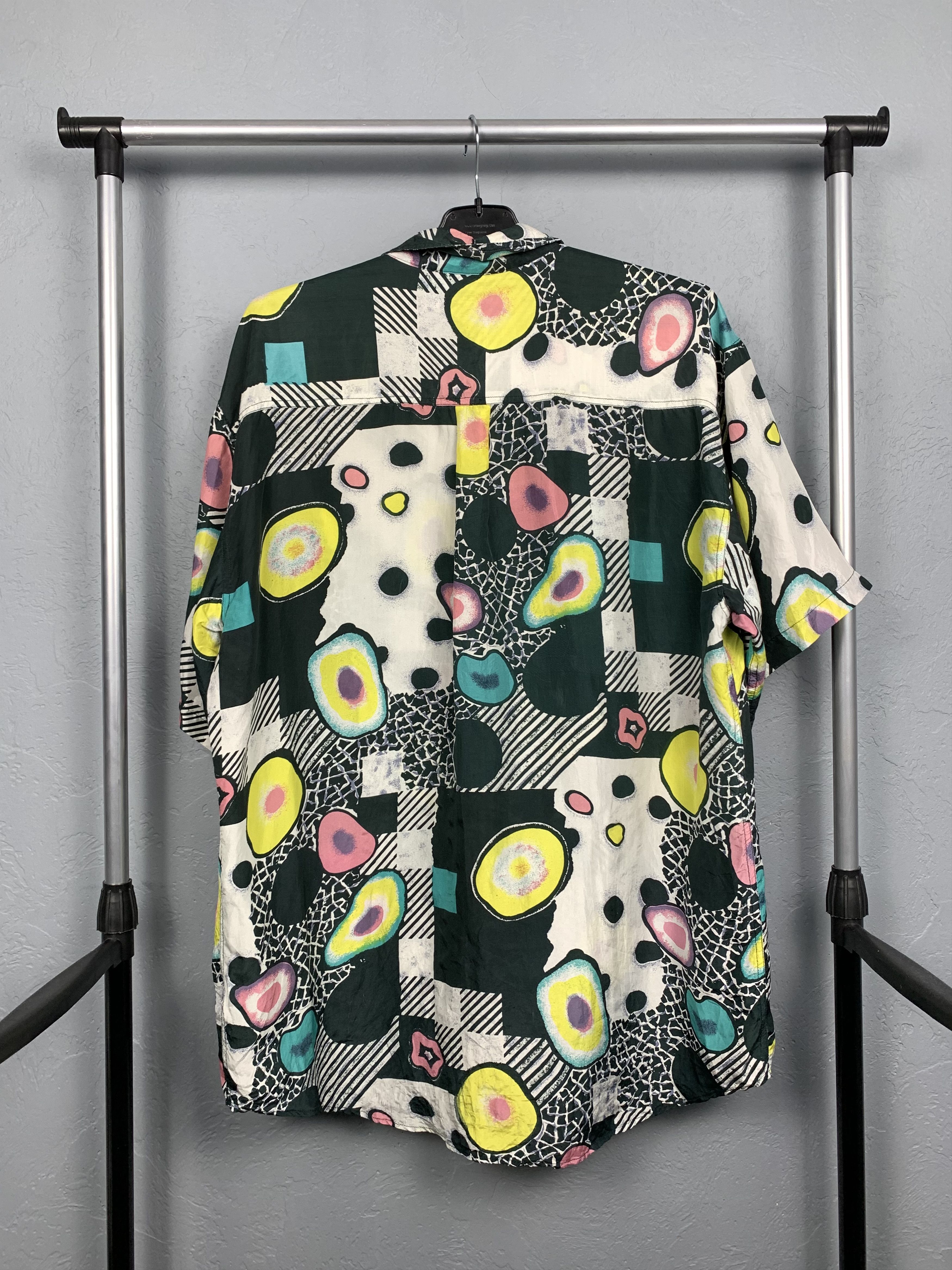 Vintage Vintage Hawaiian SILK Shirt Full Printed Size US XL / EU 56 / 4 - 7 Thumbnail