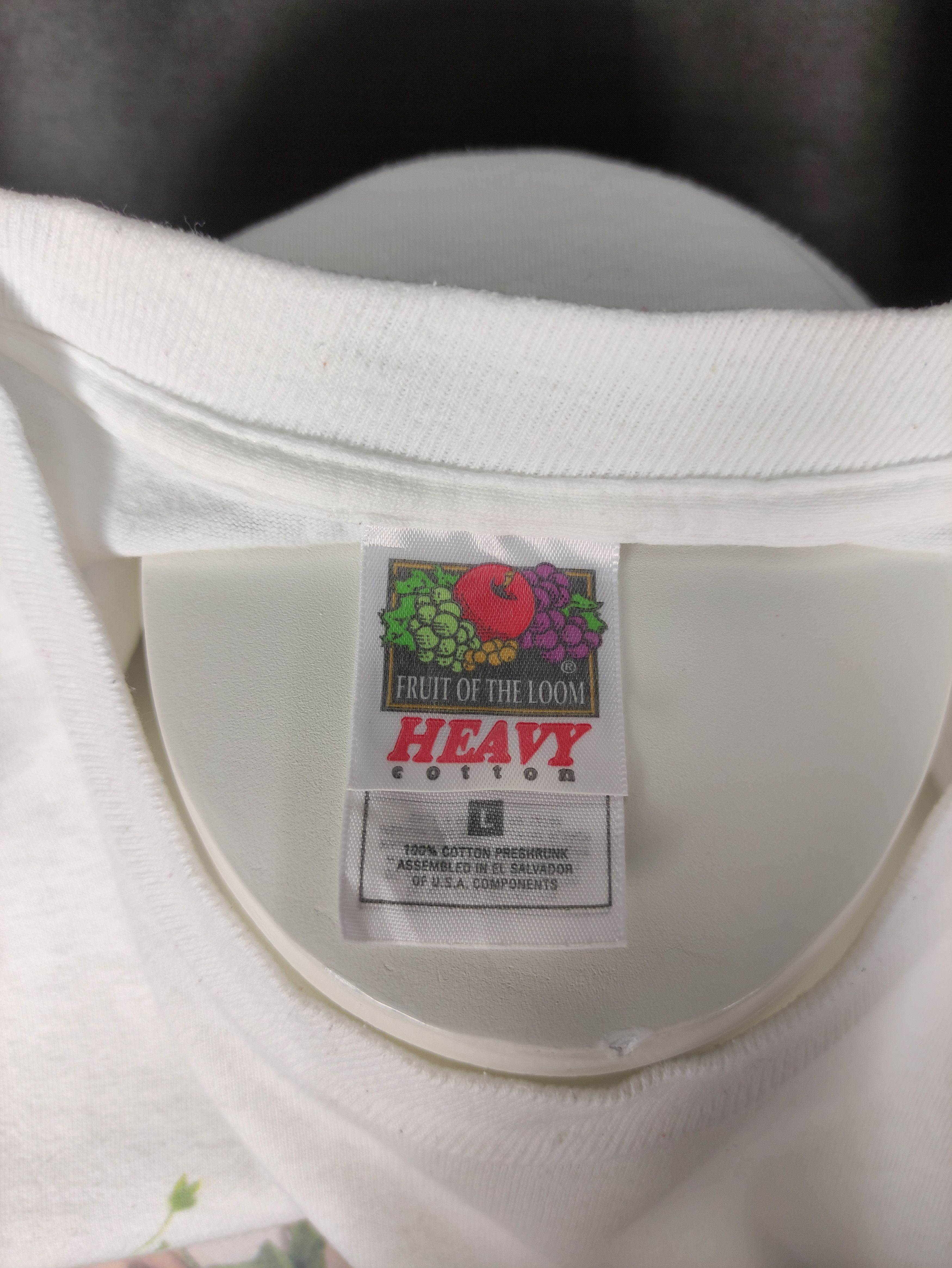 Fruit Of The Loom × Vintage Vintage 90s Luxottica Eyewear Shirt Size US L / EU 52-54 / 3 - 7 Thumbnail