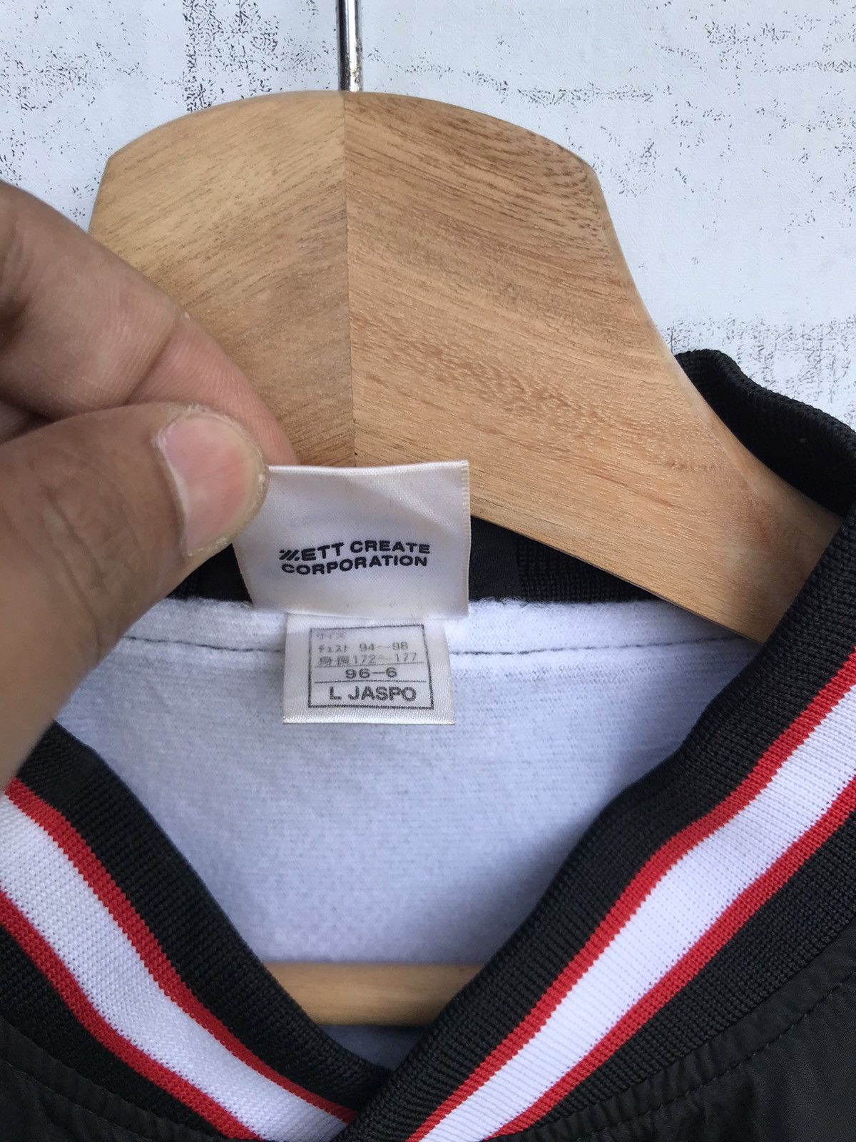Converse × Vintage Vintage Converse Varsity Jacket Size US L / EU 52-54 / 3 - 4 Thumbnail