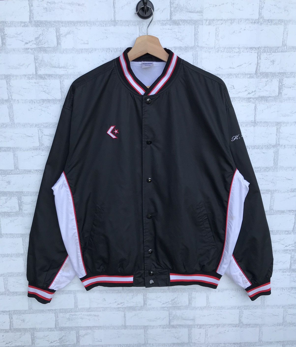 Converse baseball jacket clearance