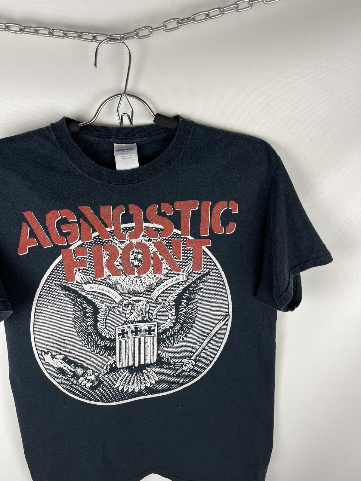 Gildan Agnostic Front New York Hardcore band tee shirt