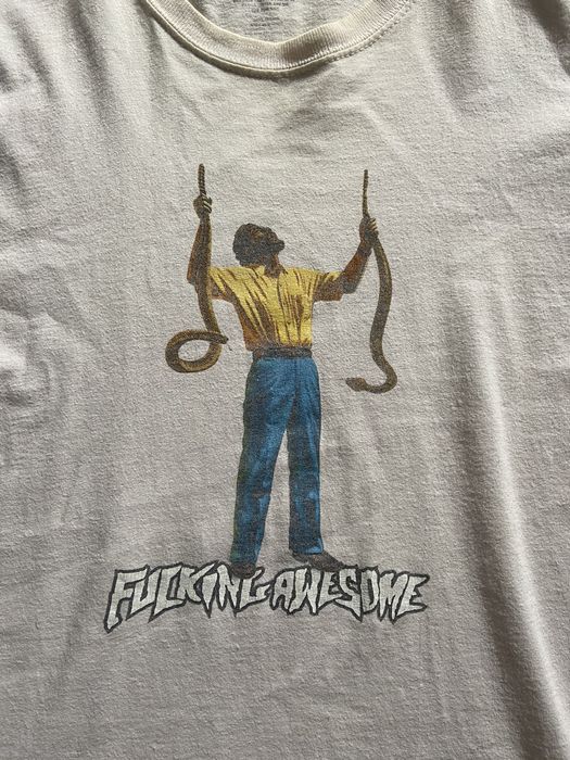 Fucking Awesome Fucking Awesome Snake Man Tee | Grailed