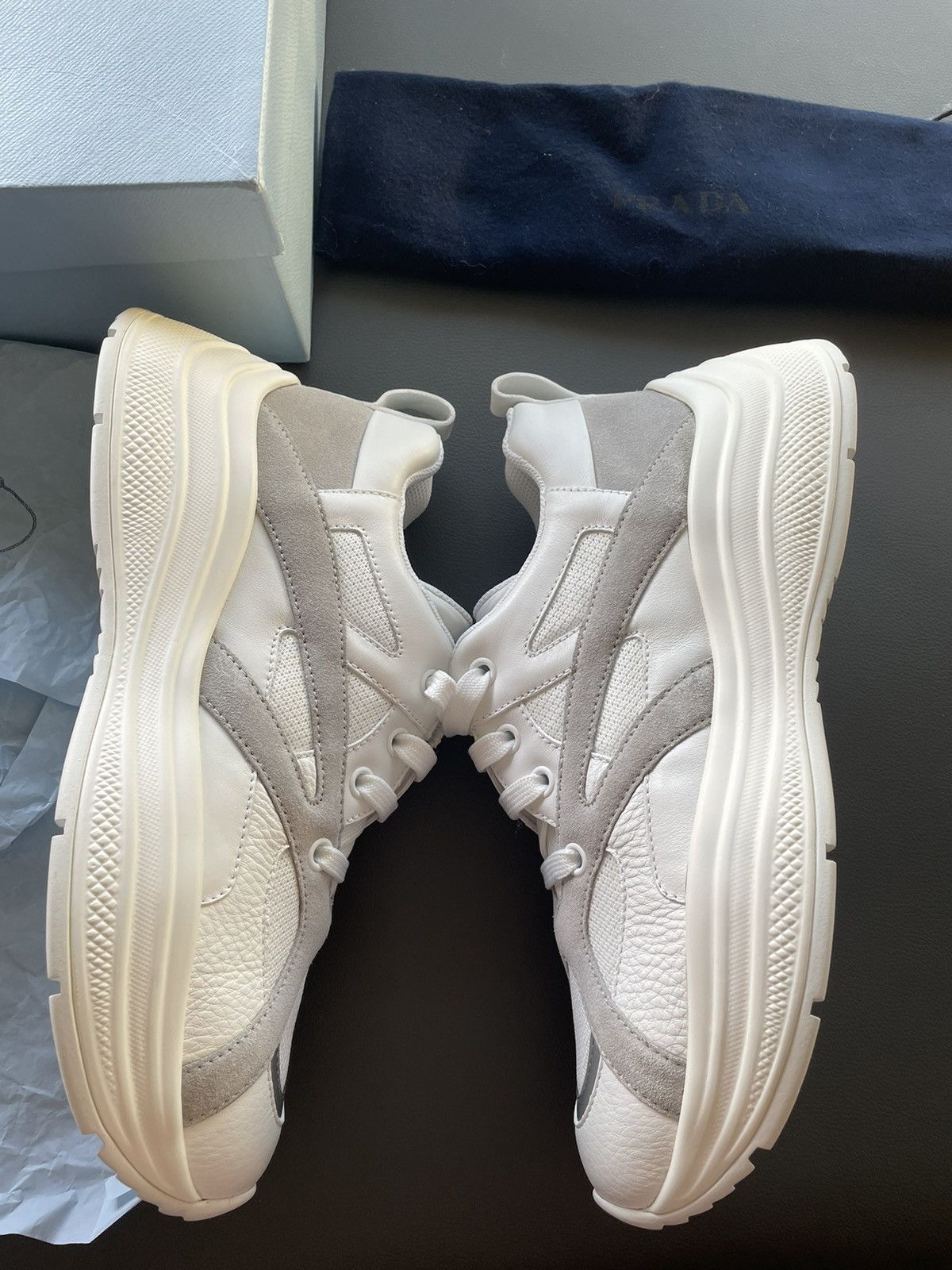 Prada Super Runway Limited Edition Prada Sneaker Size US 9.5 / EU 42-43 - 14 Thumbnail