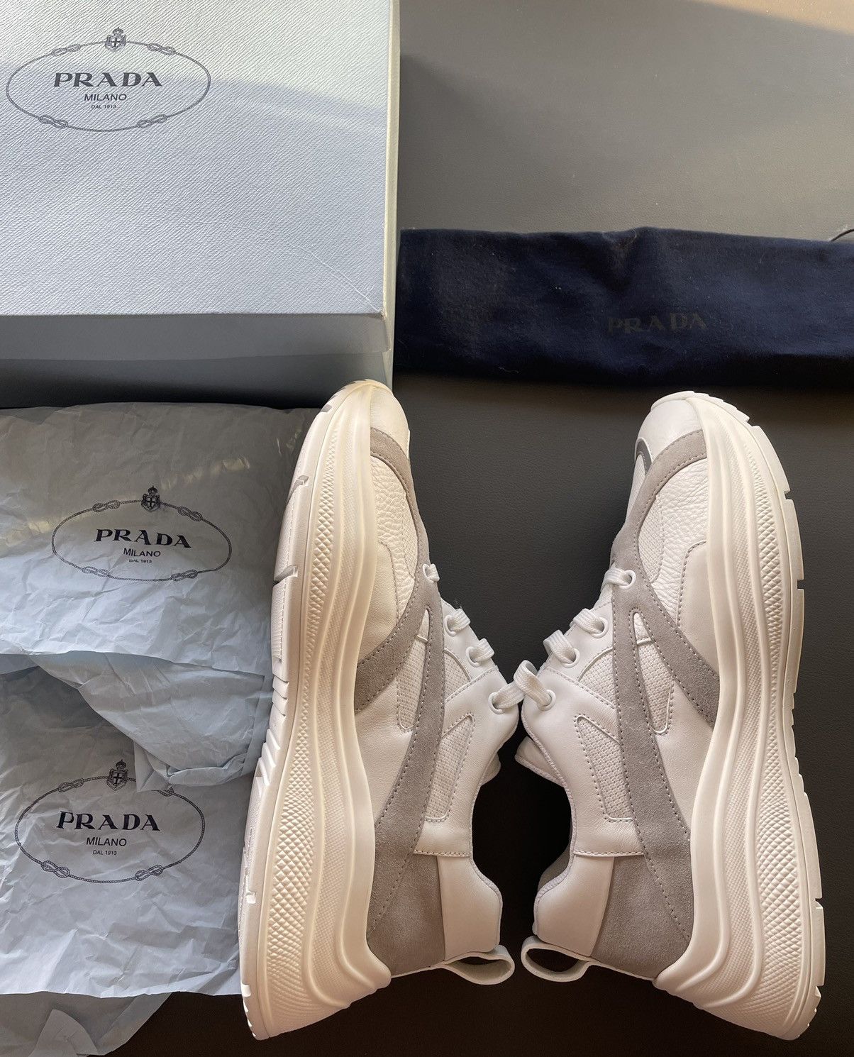 Prada Super Runway Limited Edition Prada Sneaker Size US 9.5 / EU 42-43 - 12 Thumbnail