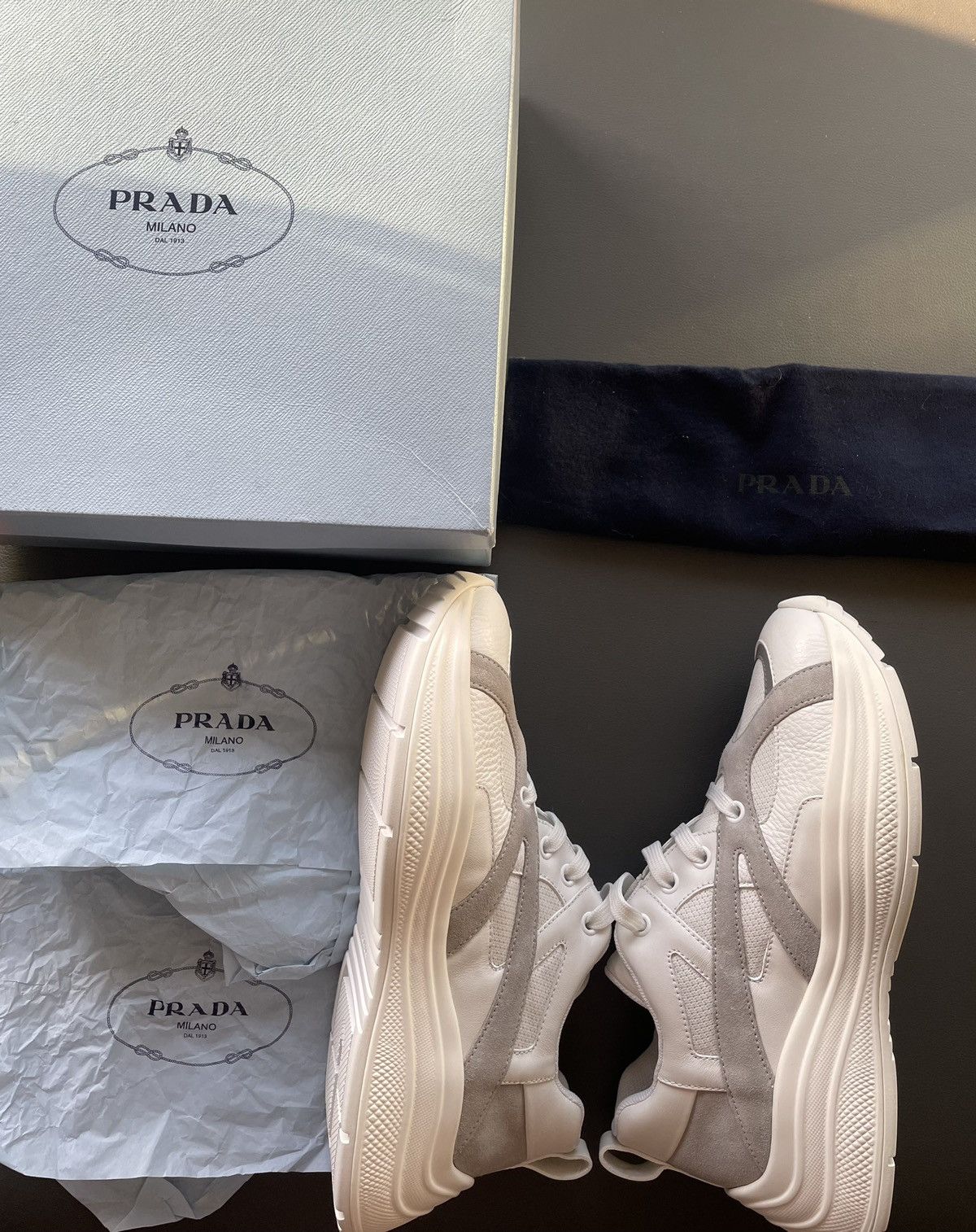 Prada Super Runway Limited Edition Prada Sneaker Size US 9.5 / EU 42-43 - 2 Thumbnail