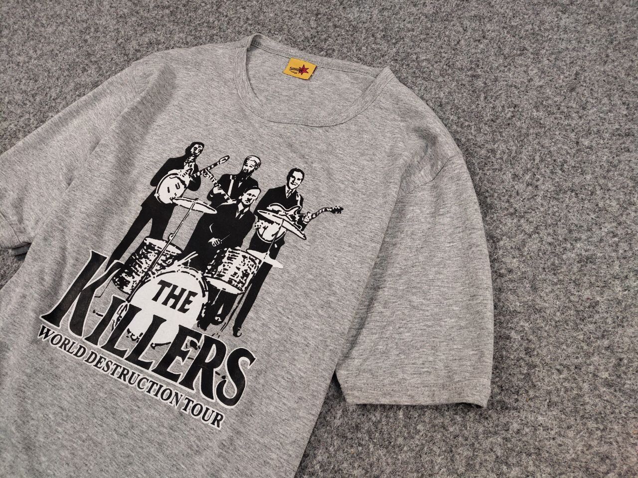 Band Tees Vintage 90s The Killers World Destruction Tour Logo T shirt Size US L / EU 52-54 / 3 - 4 Thumbnail