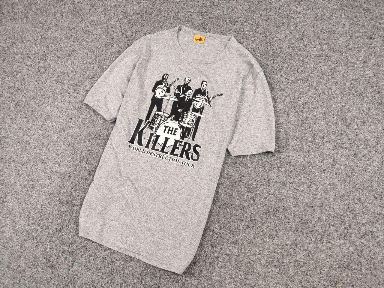 Band Tees Vintage 90s The Killers World Destruction Tour Logo T shirt Size US L / EU 52-54 / 3 - 3 Thumbnail