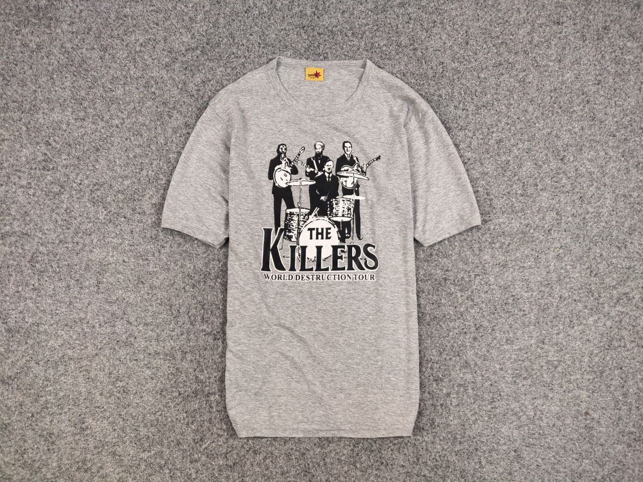 Band Tees Vintage 90s The Killers World Destruction Tour Logo T shirt Size US L / EU 52-54 / 3 - 1 Thumbnail