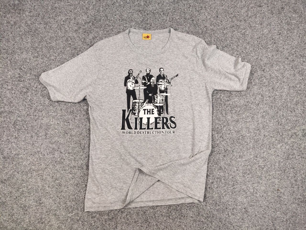 Band Tees Vintage 90s The Killers World Destruction Tour Logo T shirt Size US L / EU 52-54 / 3 - 11 Thumbnail