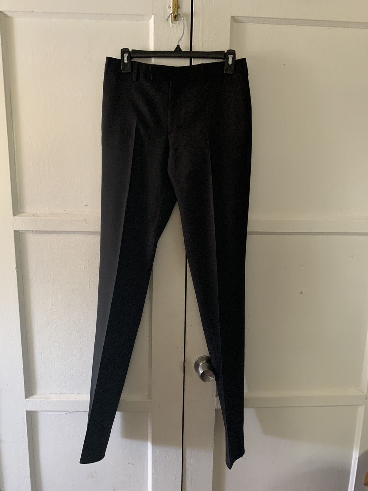 Saint Laurent Paris 1/1 Fw13 sample hedi slacks Size US 30 / EU 46 - 1 Thumbnail