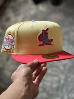 7 1/8 MyFitteds St. Louis Cardinals Munger Moss Red Blue Not Capsule Hat  Club