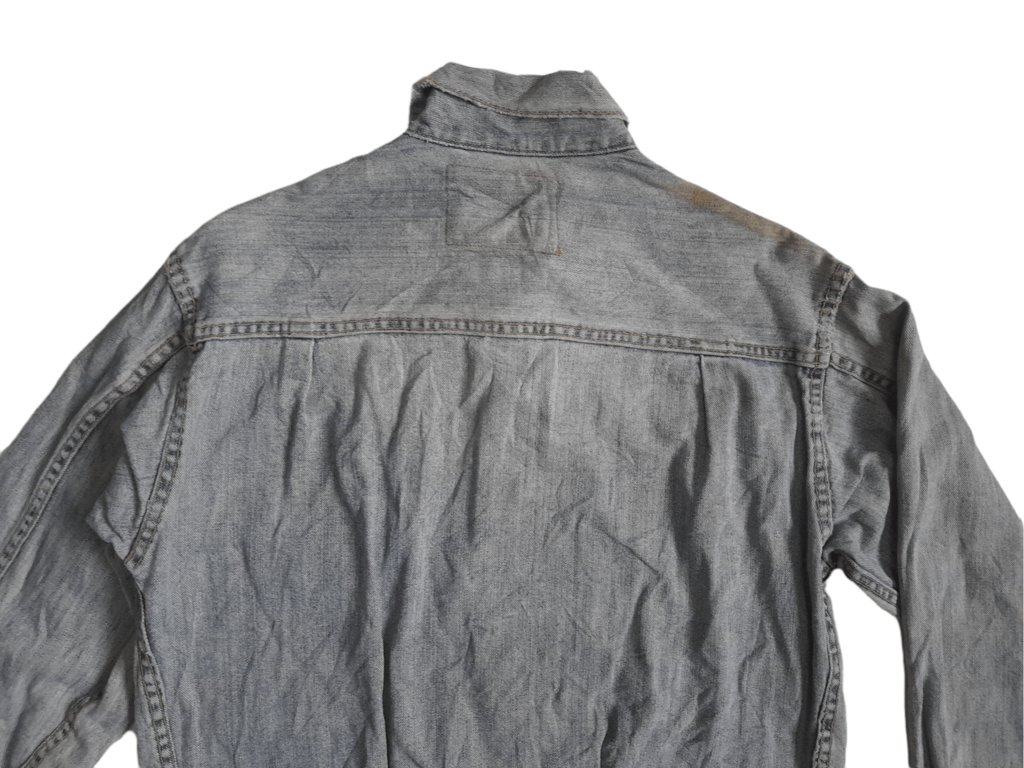 Japanese Brand 90s Bue Way Japan Single Pocket Selvedge Denim Jacket (E80) Size US M / EU 48-50 / 2 - 8 Thumbnail