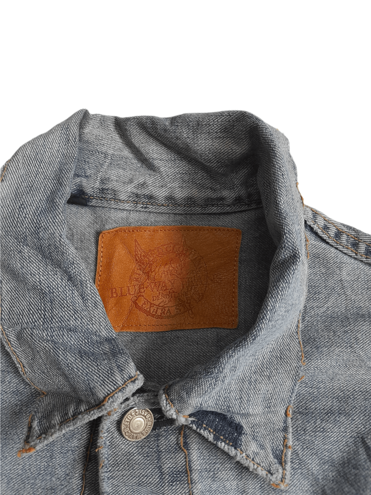 Japanese Brand 90s Bue Way Japan Single Pocket Selvedge Denim Jacket (E80) Size US M / EU 48-50 / 2 - 5 Thumbnail