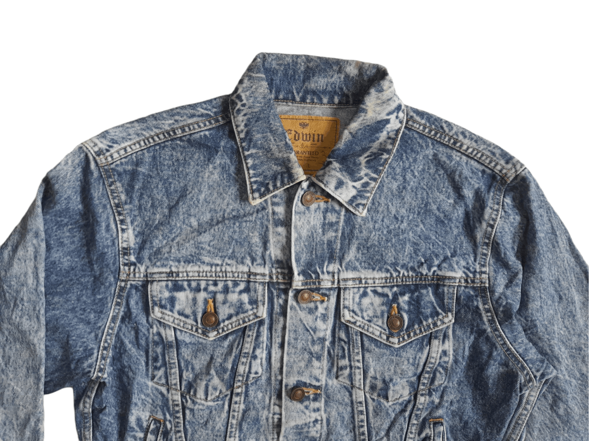 Edwin 90s Edwin Japan Denim Jacket (E81) Size US M / EU 48-50 / 2 - 3 Thumbnail