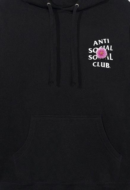 Anti Social Social Club DS White ASSC Broken Vase Black Hoodie BAPE KITH FTP FOG CDG Size US S / EU 44-46 / 1 - 5 Thumbnail