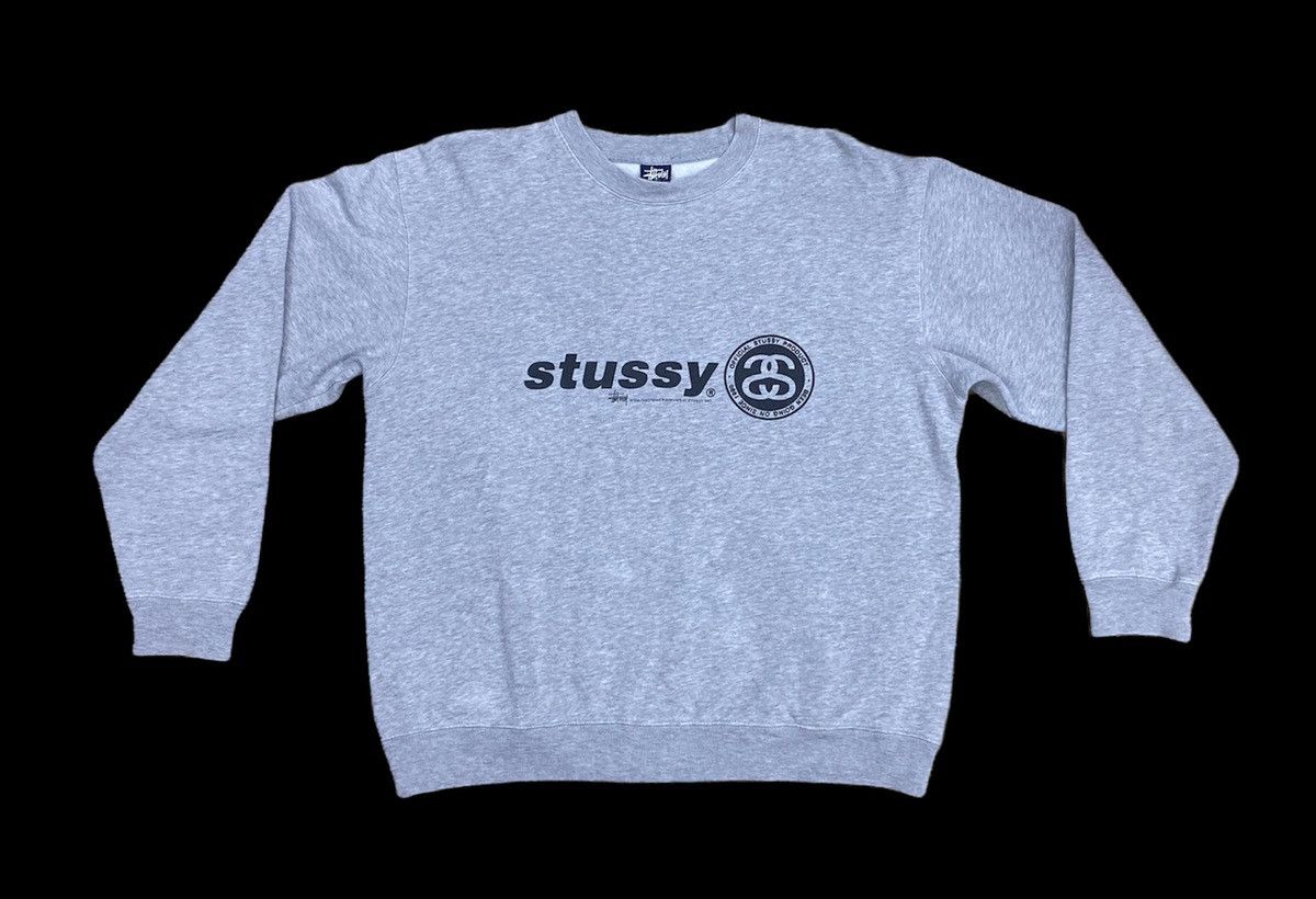 vintage stussy sweatshirt 90s