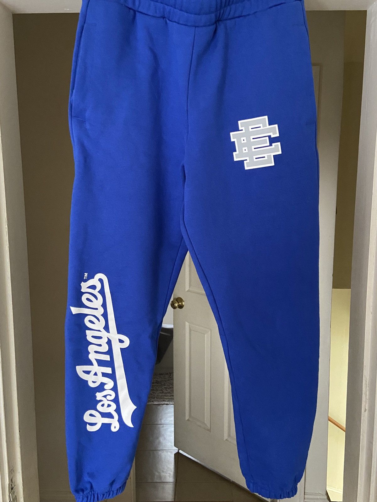 New Era Eric Emanuel Los Angeles dodgers sweatpants | Grailed