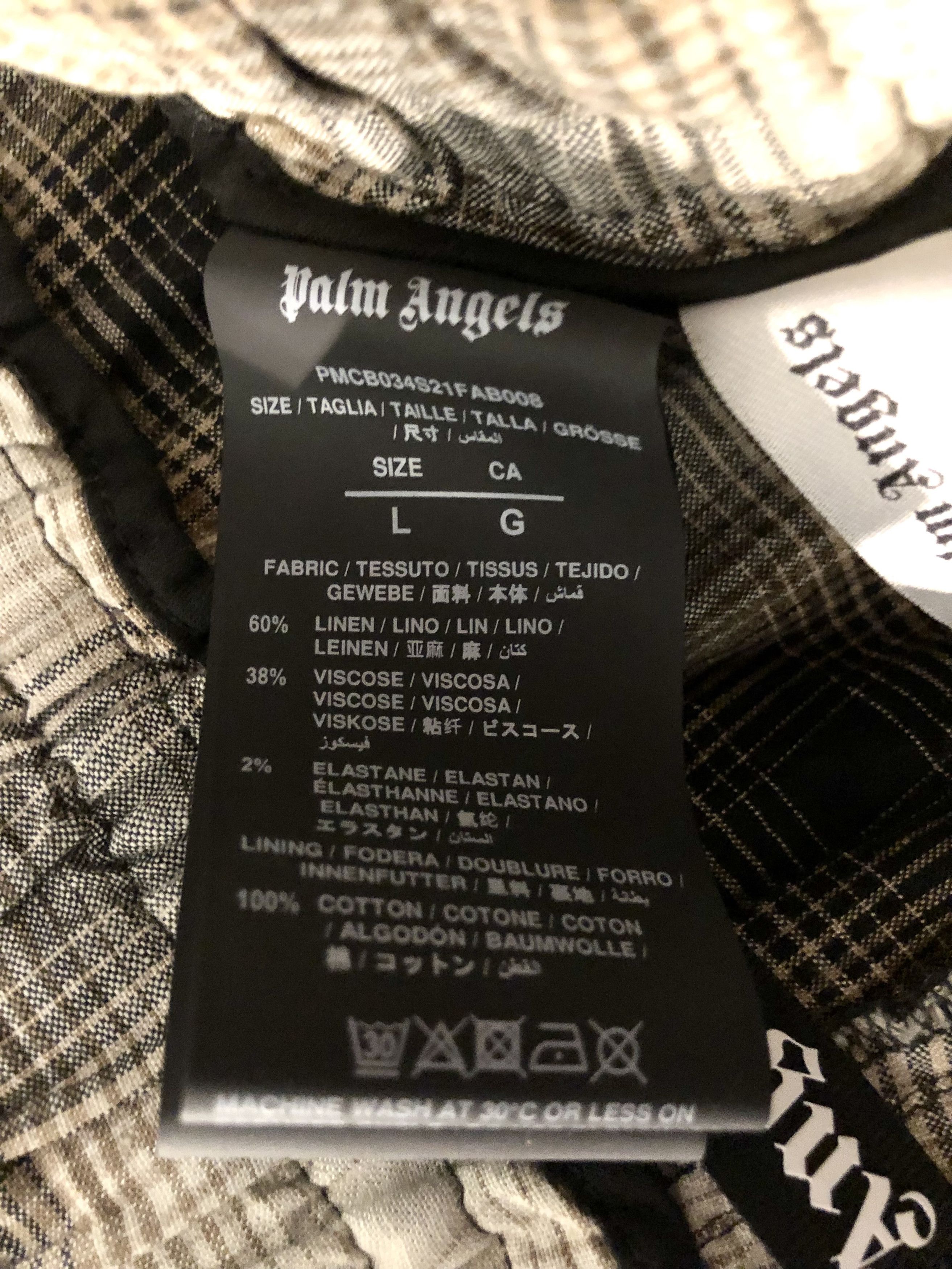 Palm Angels Palm Angels Shorts Bleached Logo Size US 34 / EU 50 - 6 Thumbnail