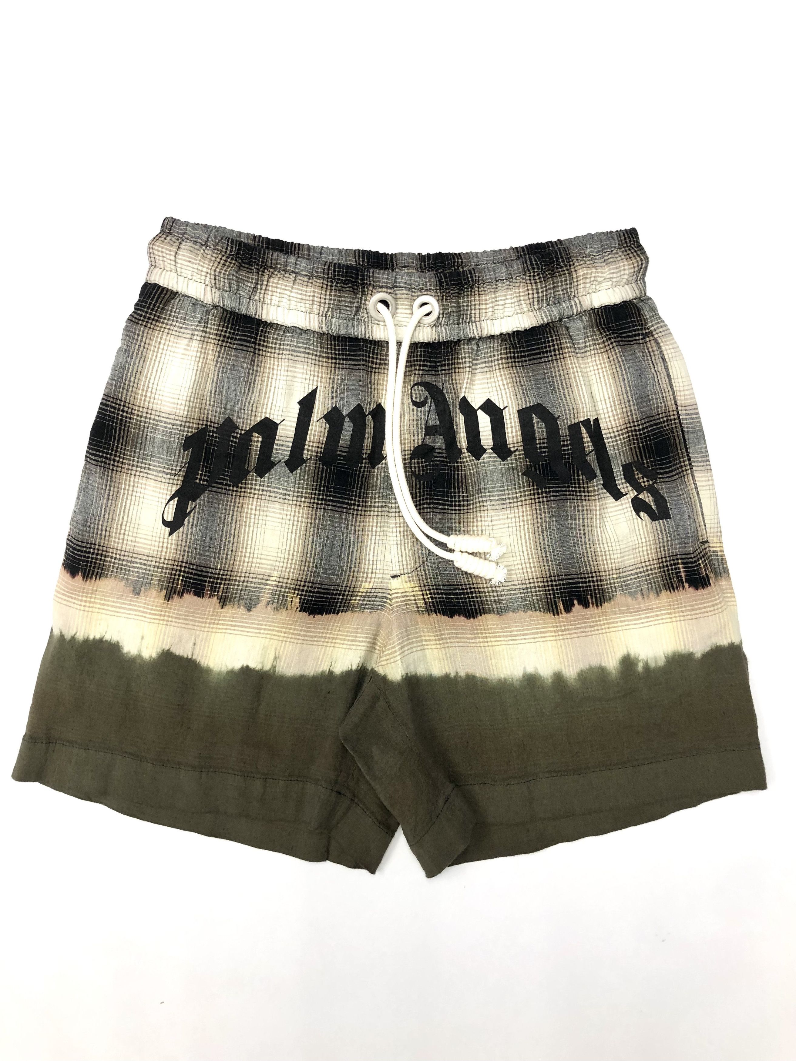 Palm Angels Shorts Bleached Logo