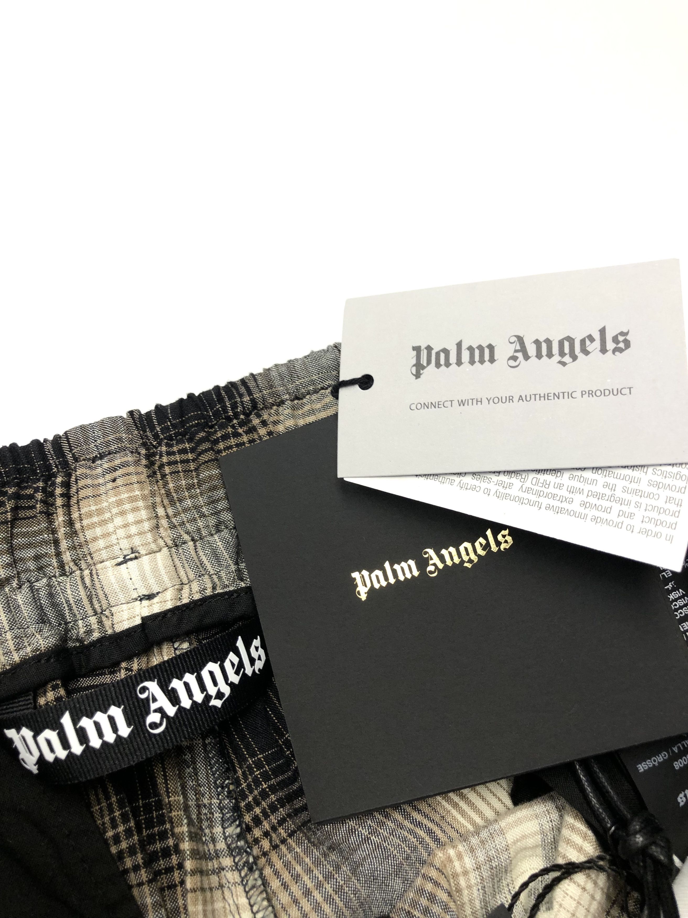 Palm Angels Palm Angels Shorts Bleached Logo Size US 34 / EU 50 - 5 Thumbnail
