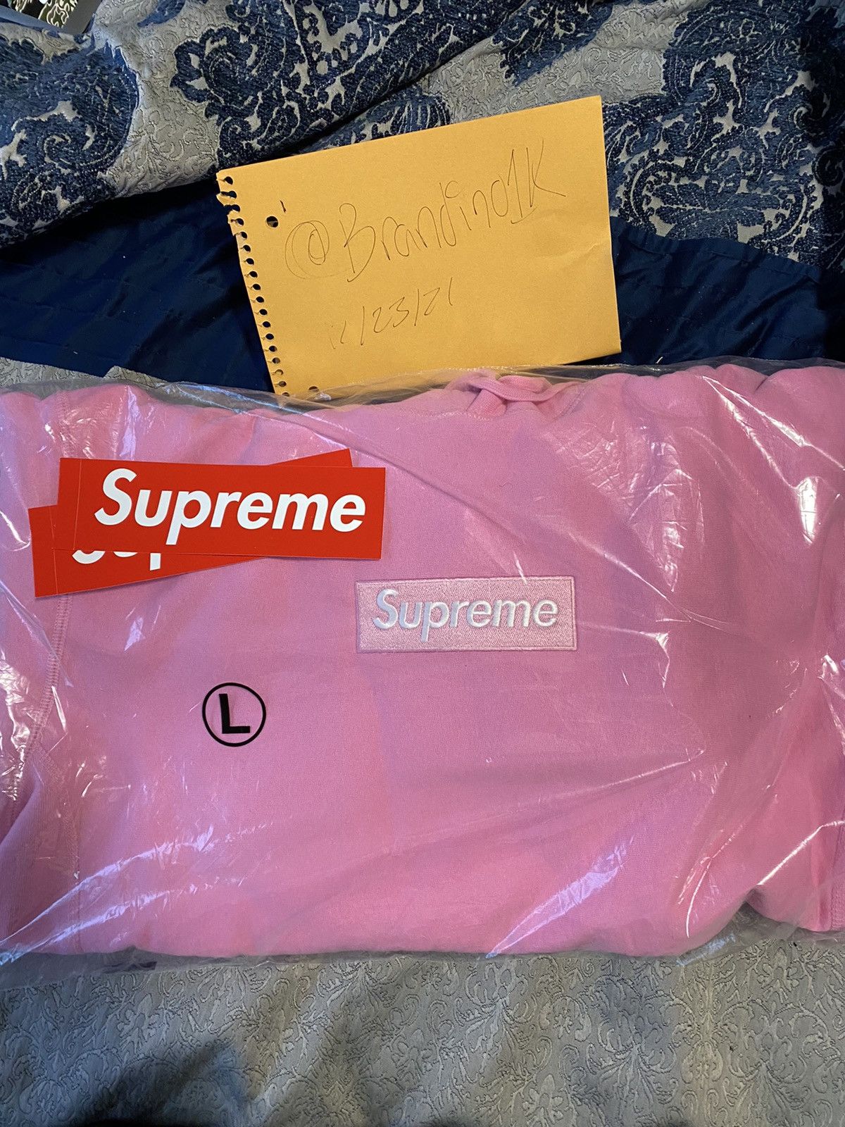Supreme Box Logo Hoodie Pink | Grailed