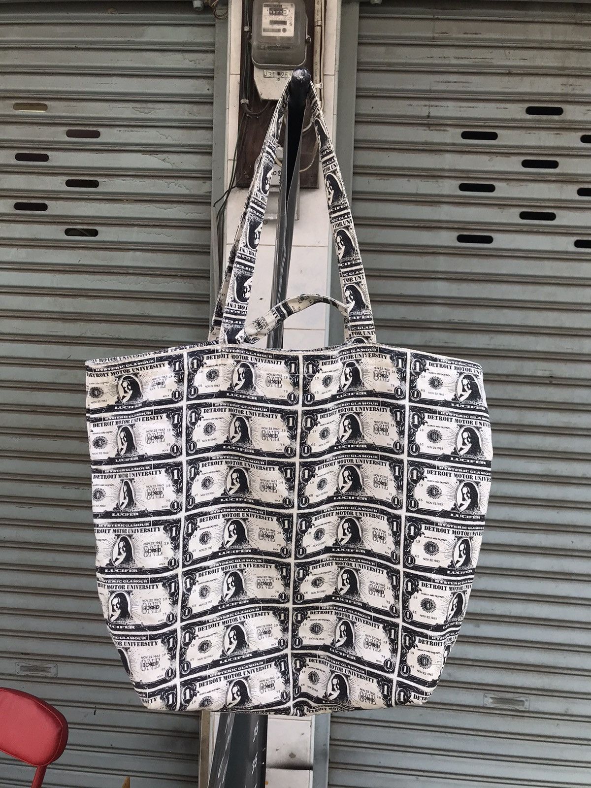 Hysteric glamour full print tote bag