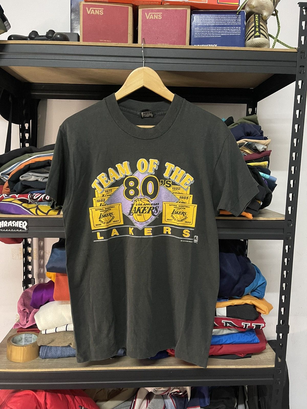 Vintage 80s Los Angeles Lakers T-shirt NBA