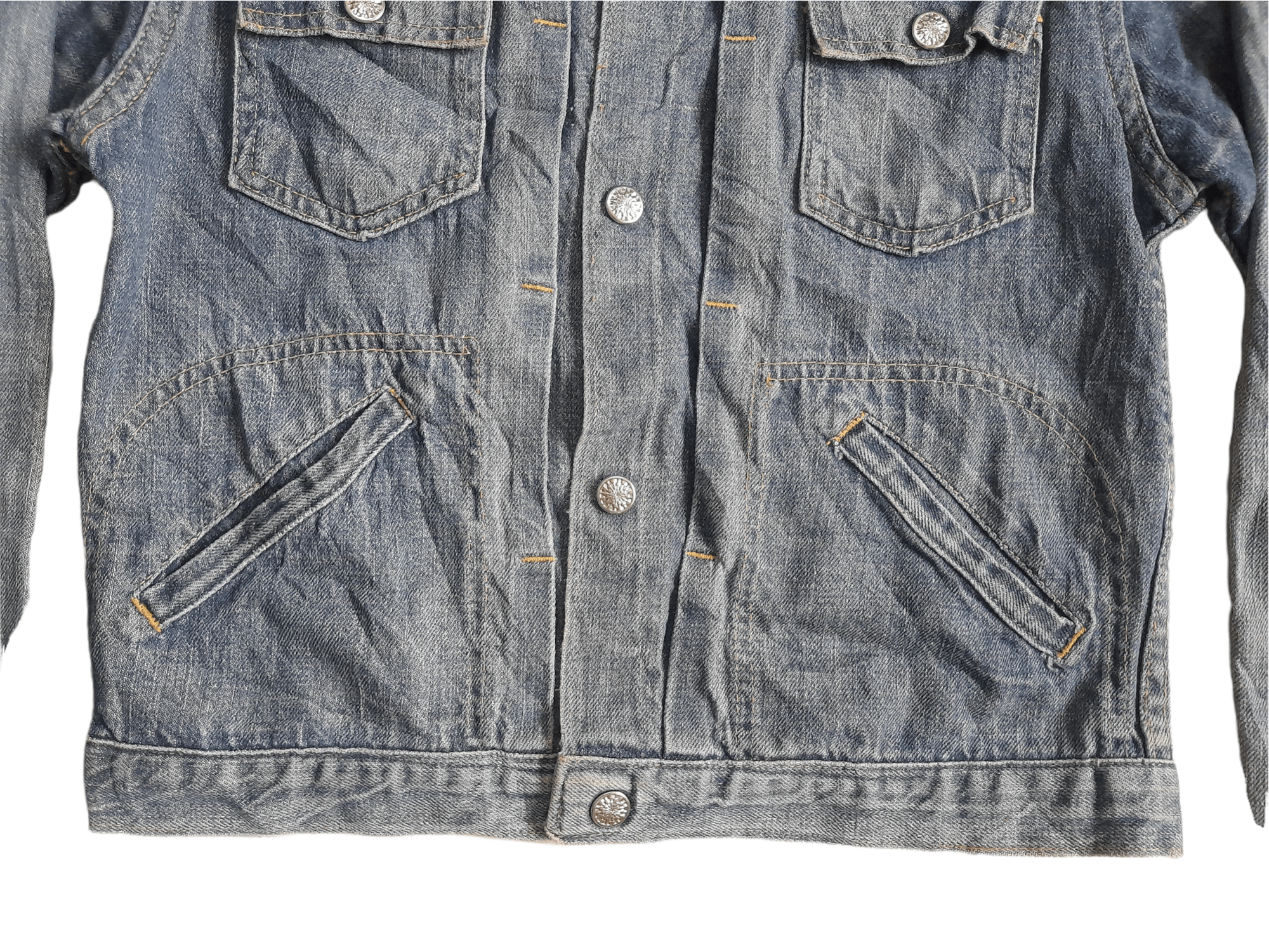 JCPenney × Vintage 70s J.C Penney Ranchcraft Selvedge Denim Jacket (E84) Size US S / EU 44-46 / 1 - 3 Thumbnail