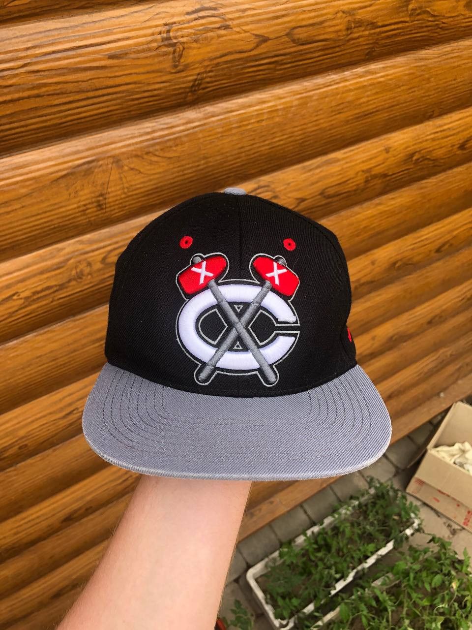 NHL Vintage NHL Chicago BlackHawks Snapback Cap Size ONE SIZE - 1 Thumbnail