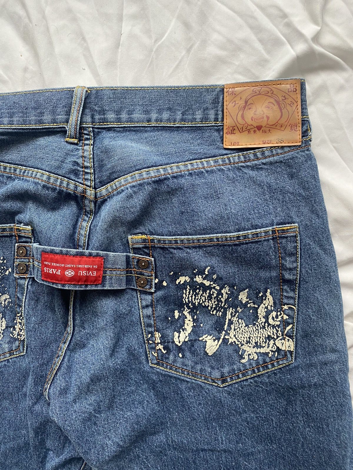 Evisu × Japanese Brand × Vintage BACK TAG EVISU JEANS | Grailed