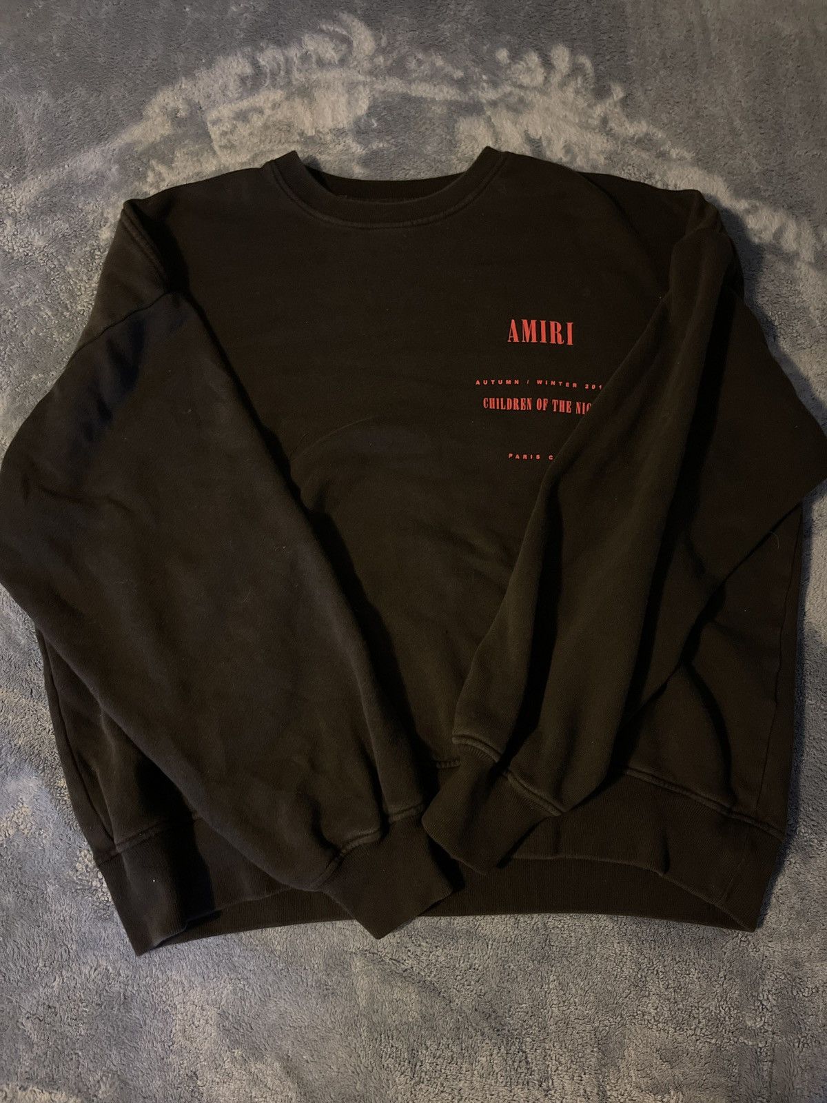 Amiri Amiri “Children Of The Night” Crewneck Size US S / EU 44-46 / 1 - 4 Thumbnail