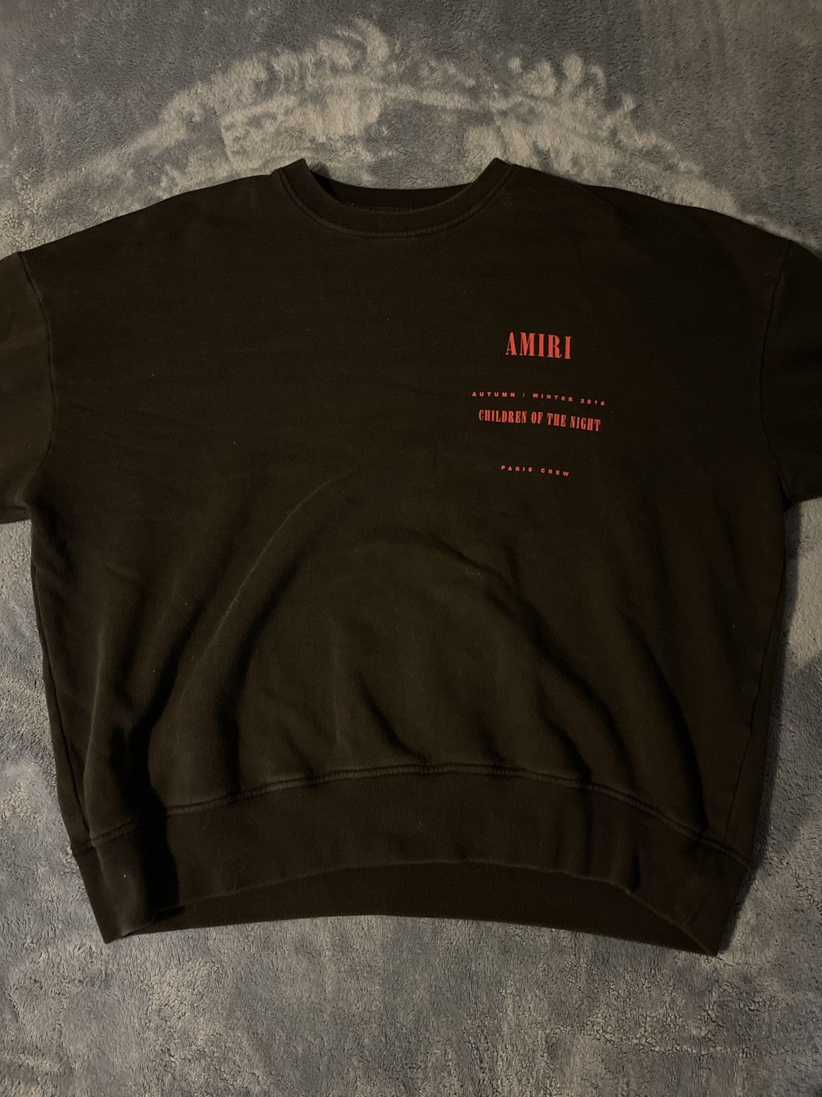 Amiri Amiri “Children Of The Night” Crewneck Size US S / EU 44-46 / 1 - 2 Thumbnail