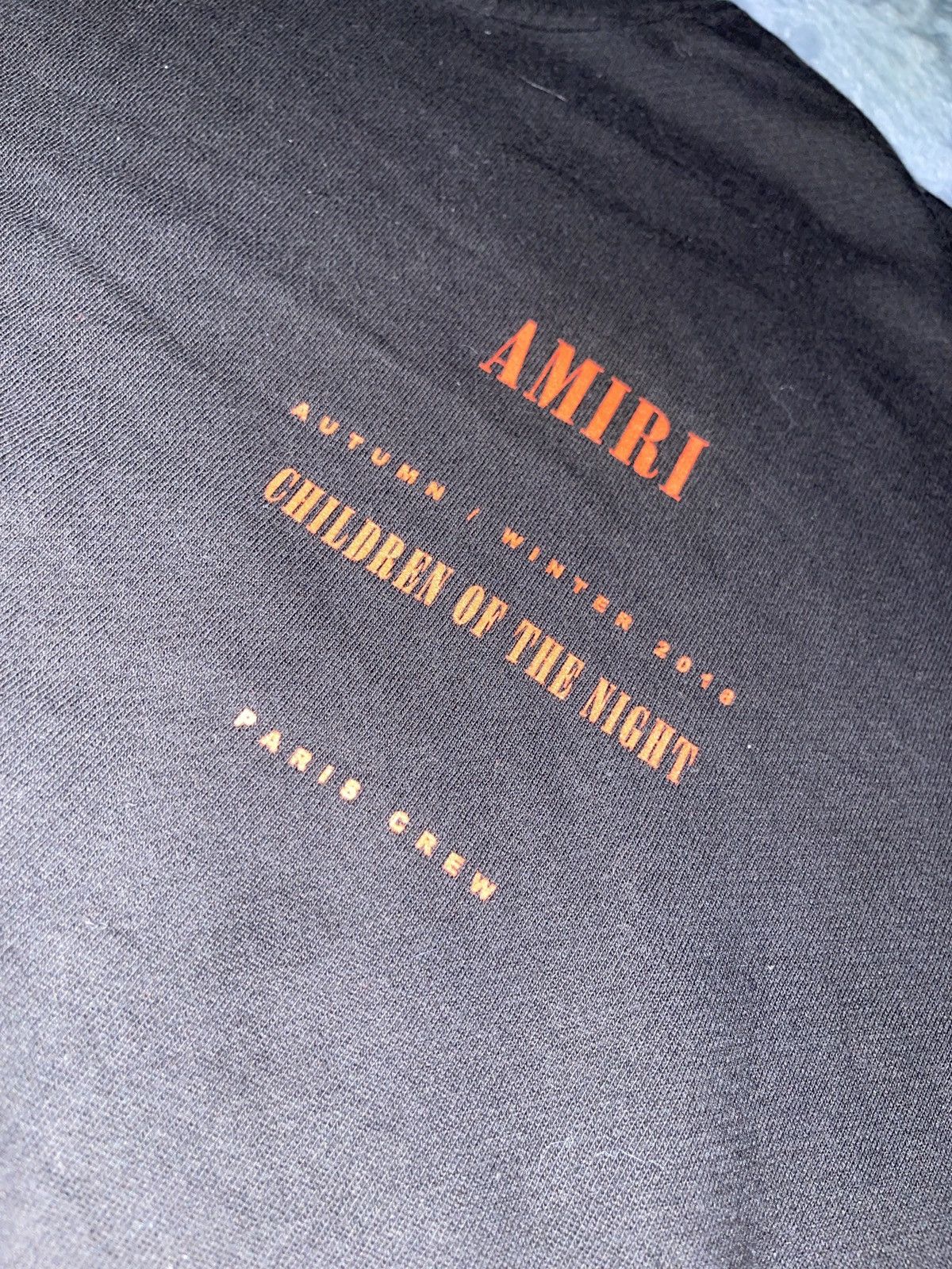 Amiri Amiri “Children Of The Night” Crewneck Size US S / EU 44-46 / 1 - 3 Thumbnail