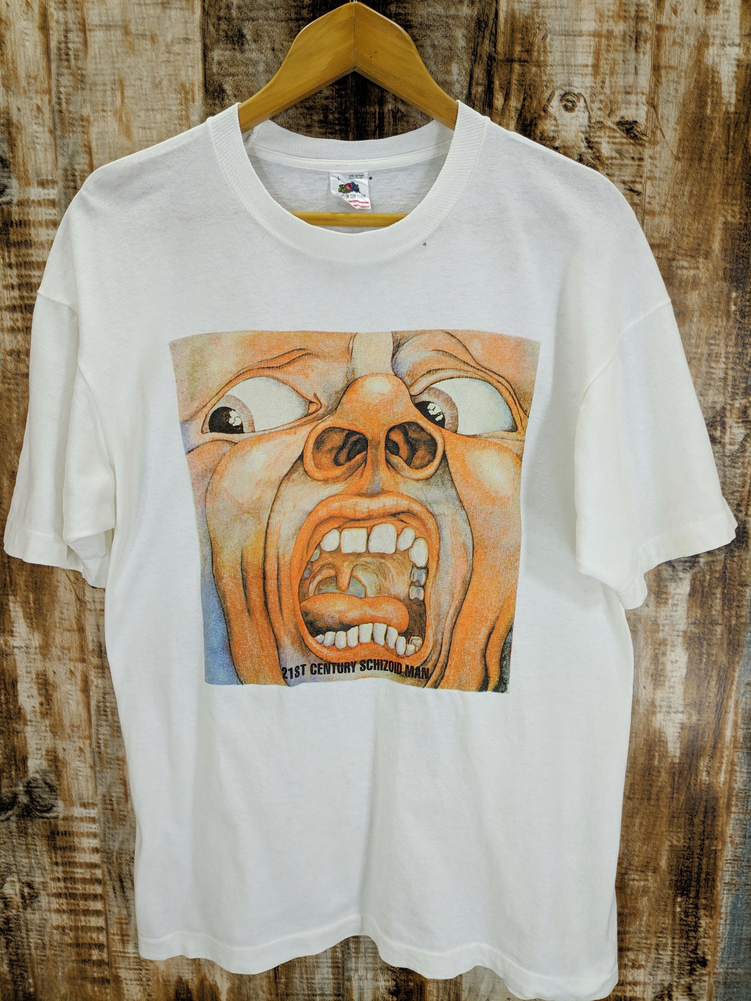 Band Tees King Crimson Men's 21st Century Schizoid Man Progressive Size US L / EU 52-54 / 3 - 1 Thumbnail