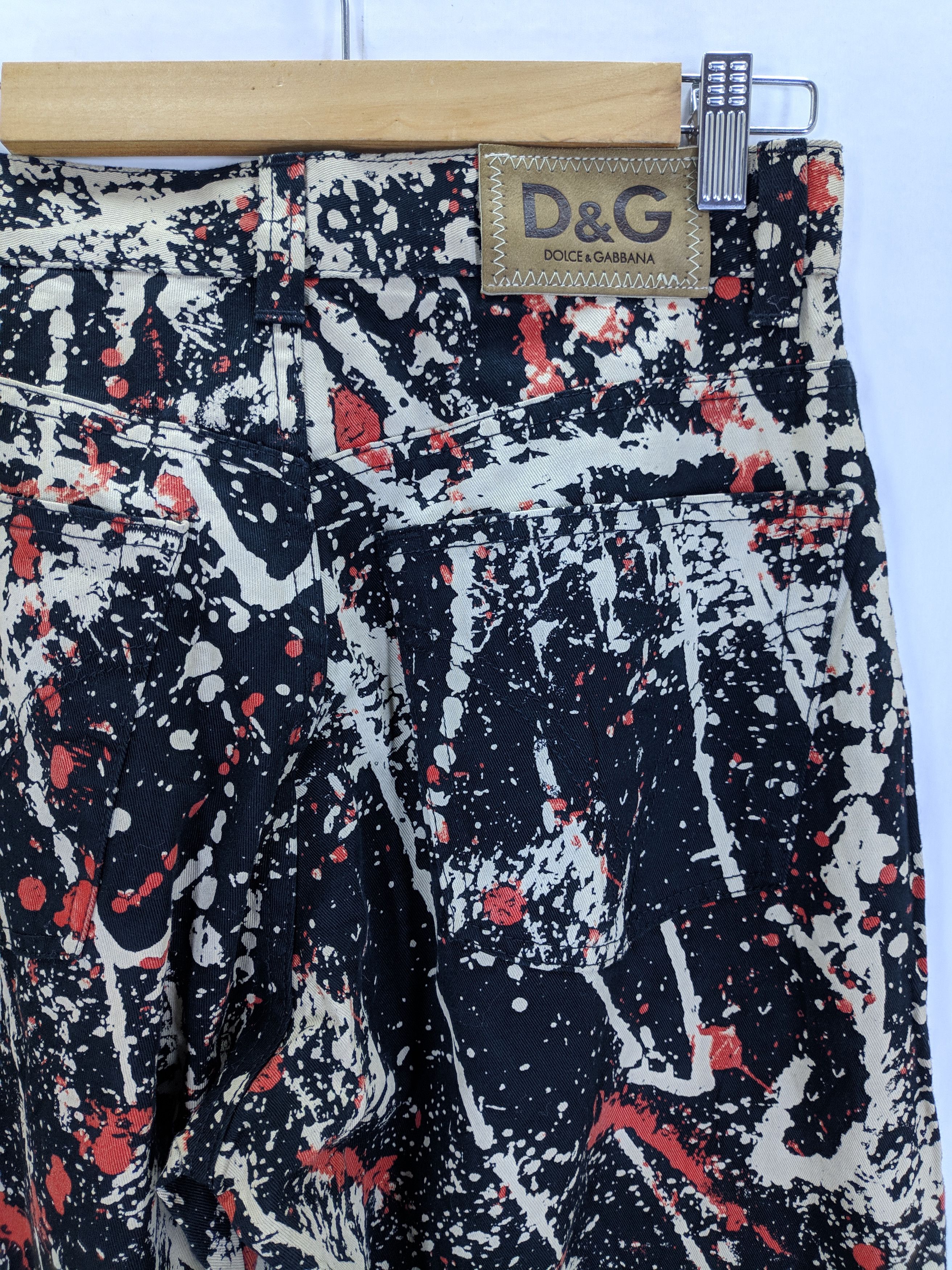 Dolce & Gabbana Dolce & Gabbana paint splash jeans Waist 30 Size US 32 / EU 48 - 9 Thumbnail