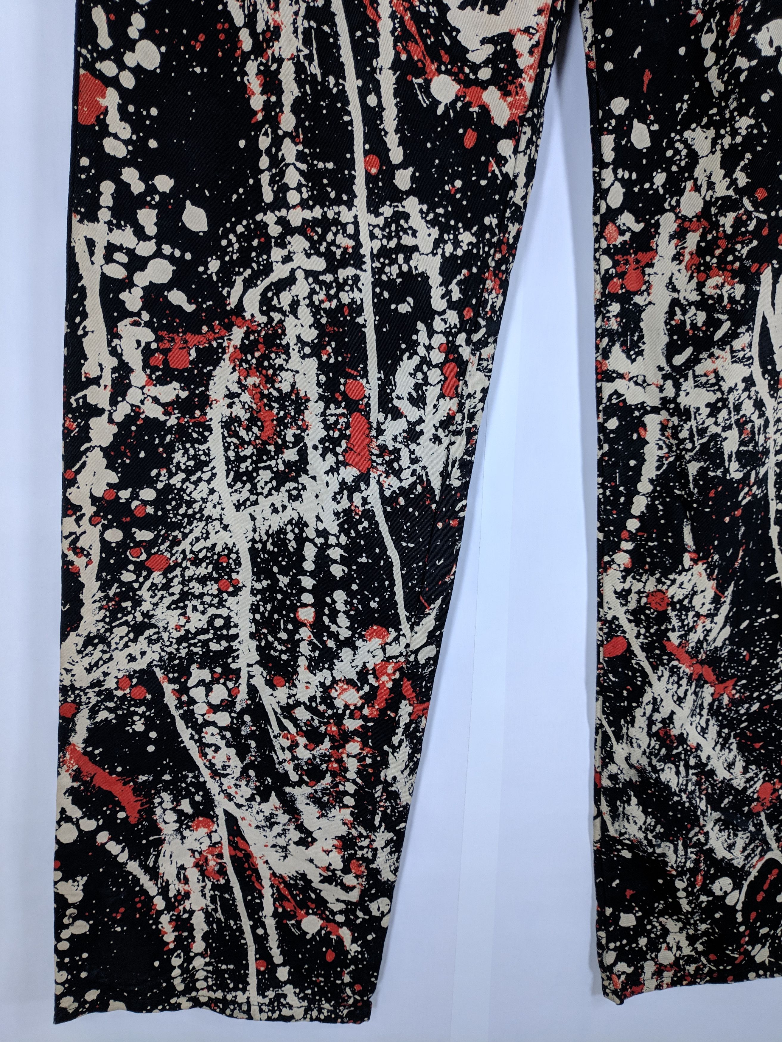 Dolce & Gabbana Dolce & Gabbana paint splash jeans Waist 30 Size US 32 / EU 48 - 3 Thumbnail
