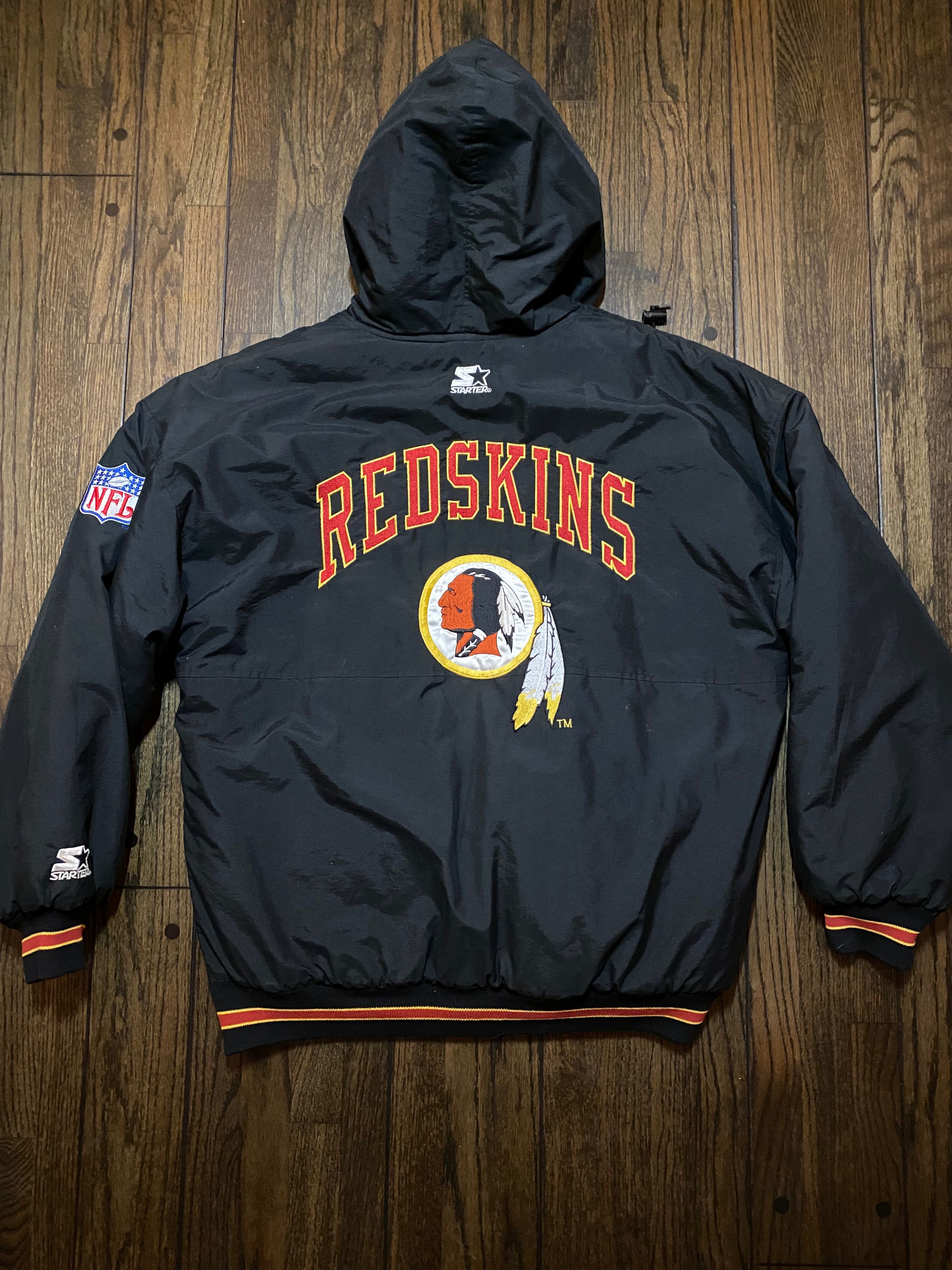 STARTER スターター NFL ワシントン・レッドスキンズ スタジアムジャケット プロチーム アメフト (メンズ L) 中古 古着  R5938の通販 by YAMAHISA USEDCLOTHING｜ラクマ