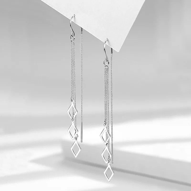 Jewelry Temperament Sweet Dangle Earrings Size ONE SIZE - 3 Thumbnail