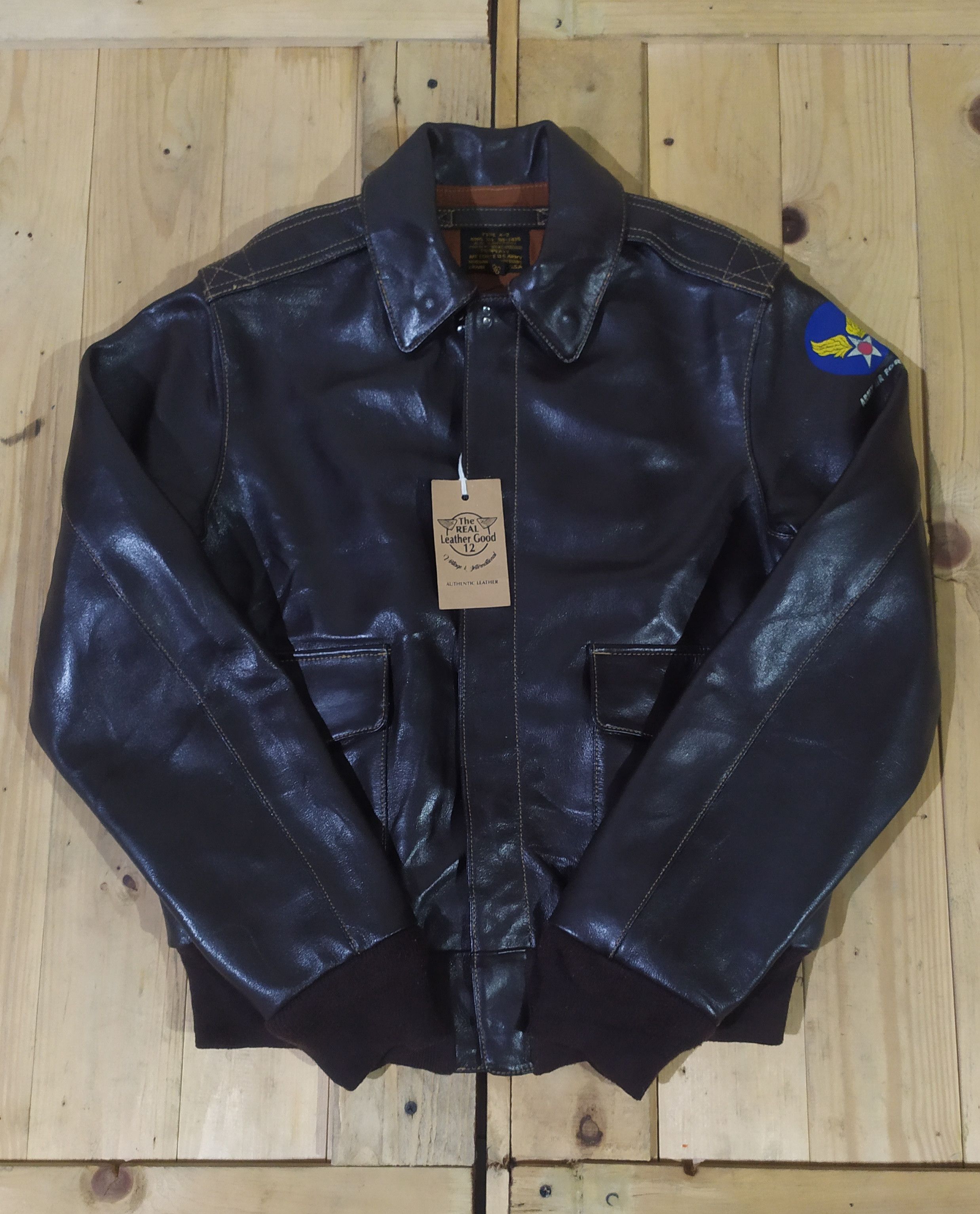 A2 Flyers Leather × Genuine Leather × Leather Jacket MORGAN A2 Flyers Leather × Genuine Leather × Leather Jacket MORGAN