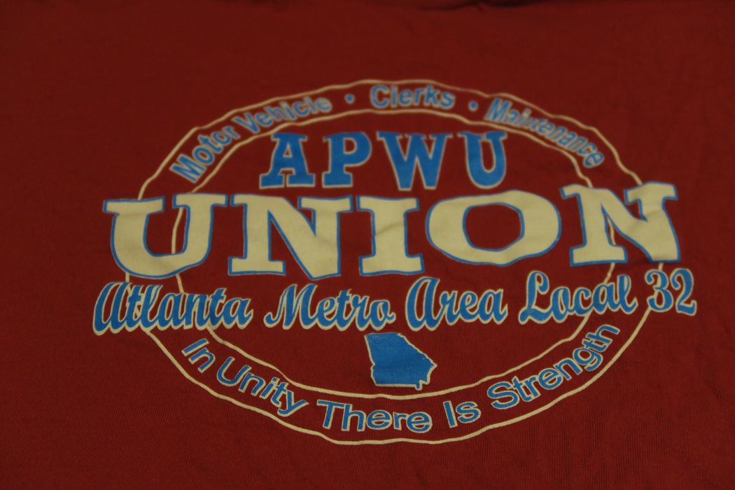 Vintage APWU American Postal Workers Union Local 32 Atlanta Shirt | Grailed