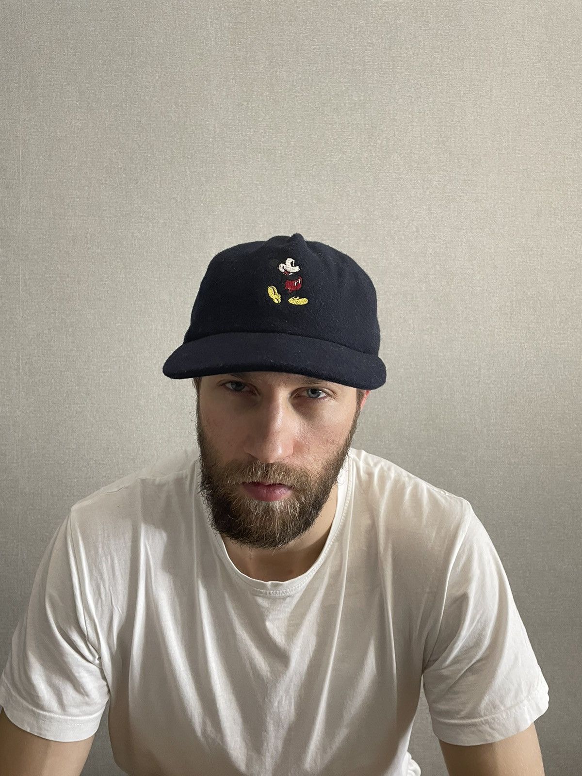 Disney × Mickey Mouse × Vintage MICKEY MOUSE Disney vintage Wool Snapback Cap Size ONE SIZE - 2 Thumbnail