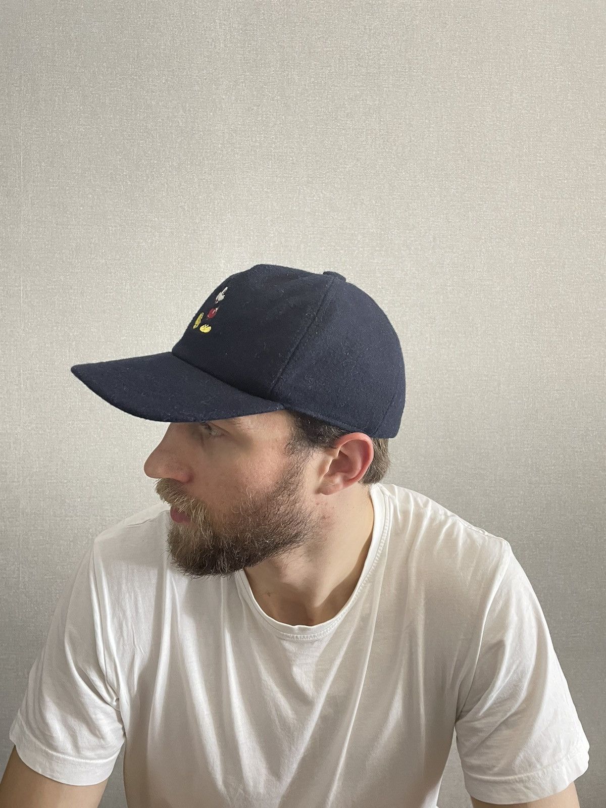 Disney × Mickey Mouse × Vintage MICKEY MOUSE Disney vintage Wool Snapback Cap Size ONE SIZE - 4 Thumbnail