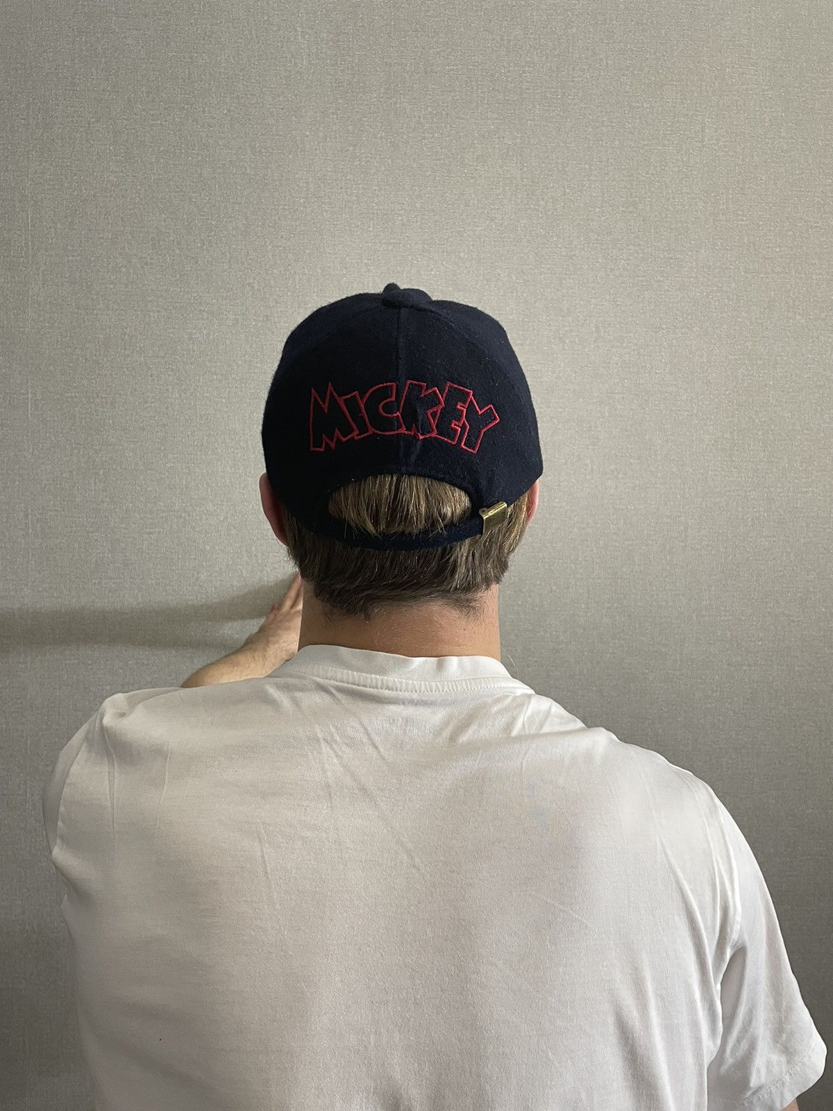 Disney × Mickey Mouse × Vintage MICKEY MOUSE Disney vintage Wool Snapback Cap Size ONE SIZE - 5 Thumbnail